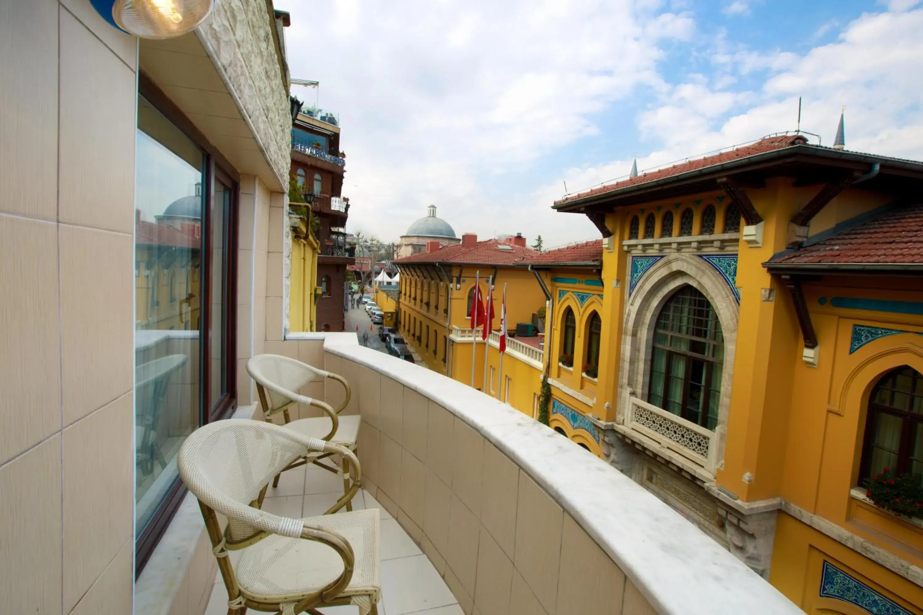 Balcony/Terrace in Turk Art Hotel