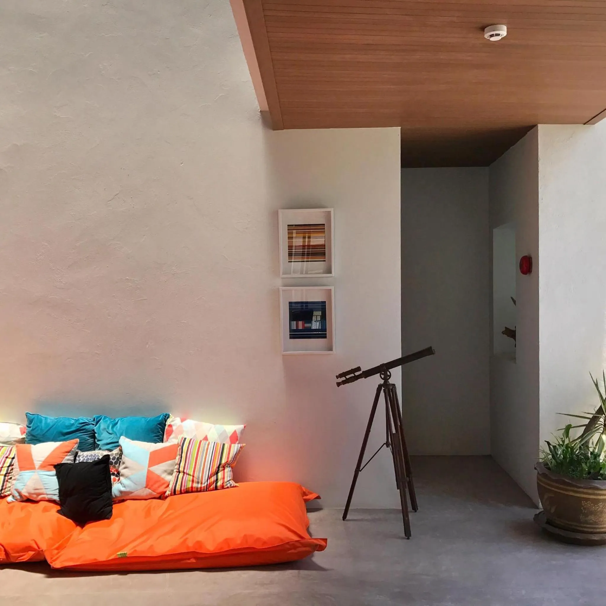 Bed in NornDee Hotel