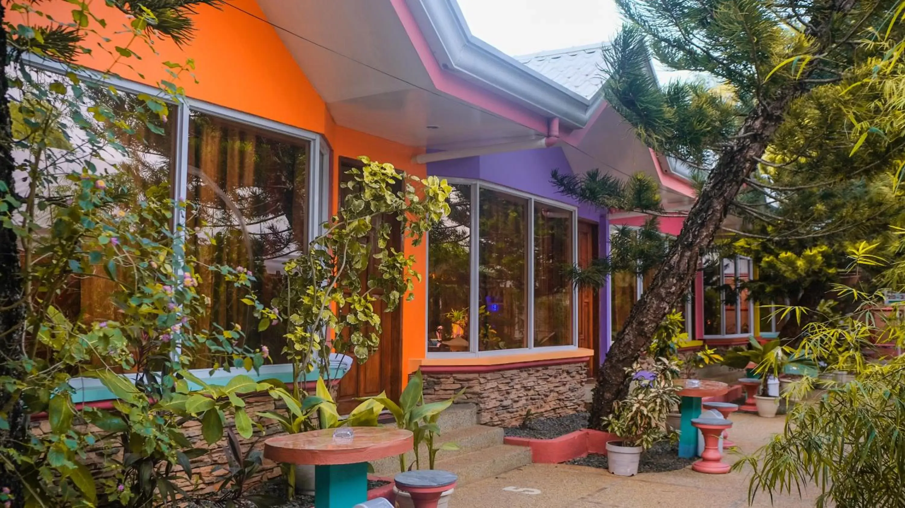 Balcony/Terrace in Deep Forest Garden Hotel