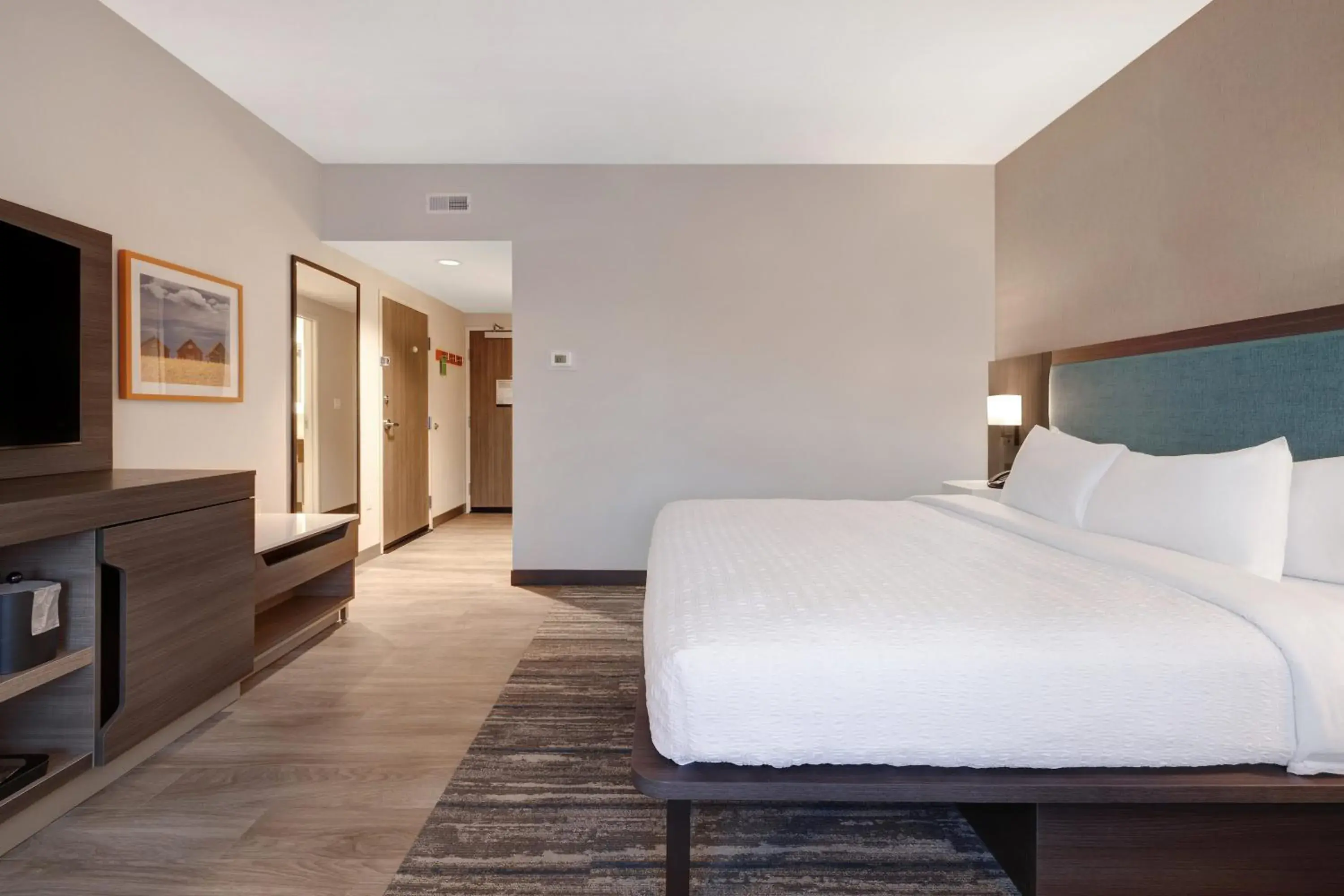 Bed in Hampton Inn Chicago Orland Park Bed in Hampton Inn Chicago Orland Park