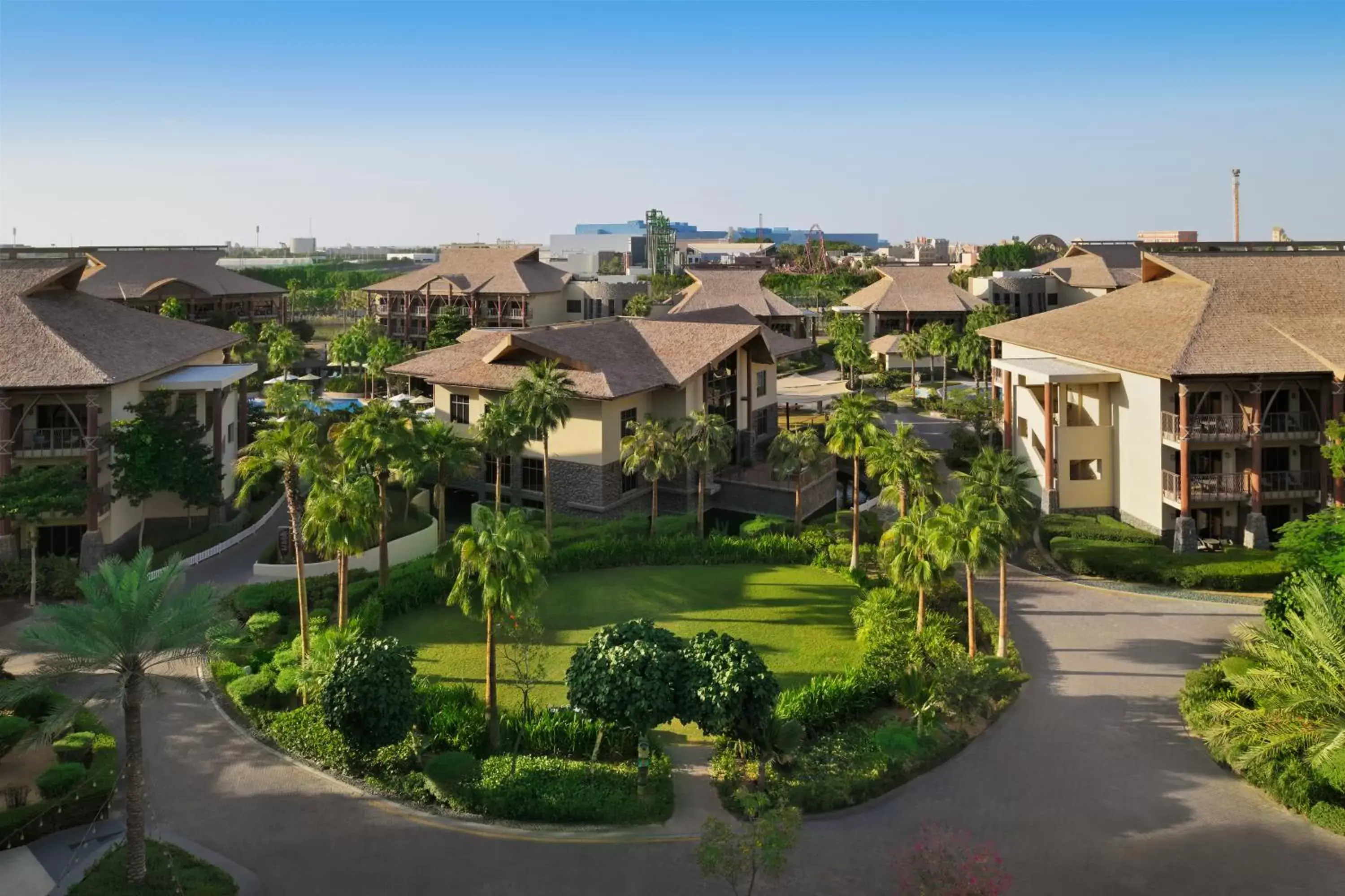 Property building in Lapita, Dubai Parks and Resorts, Autograph Collection