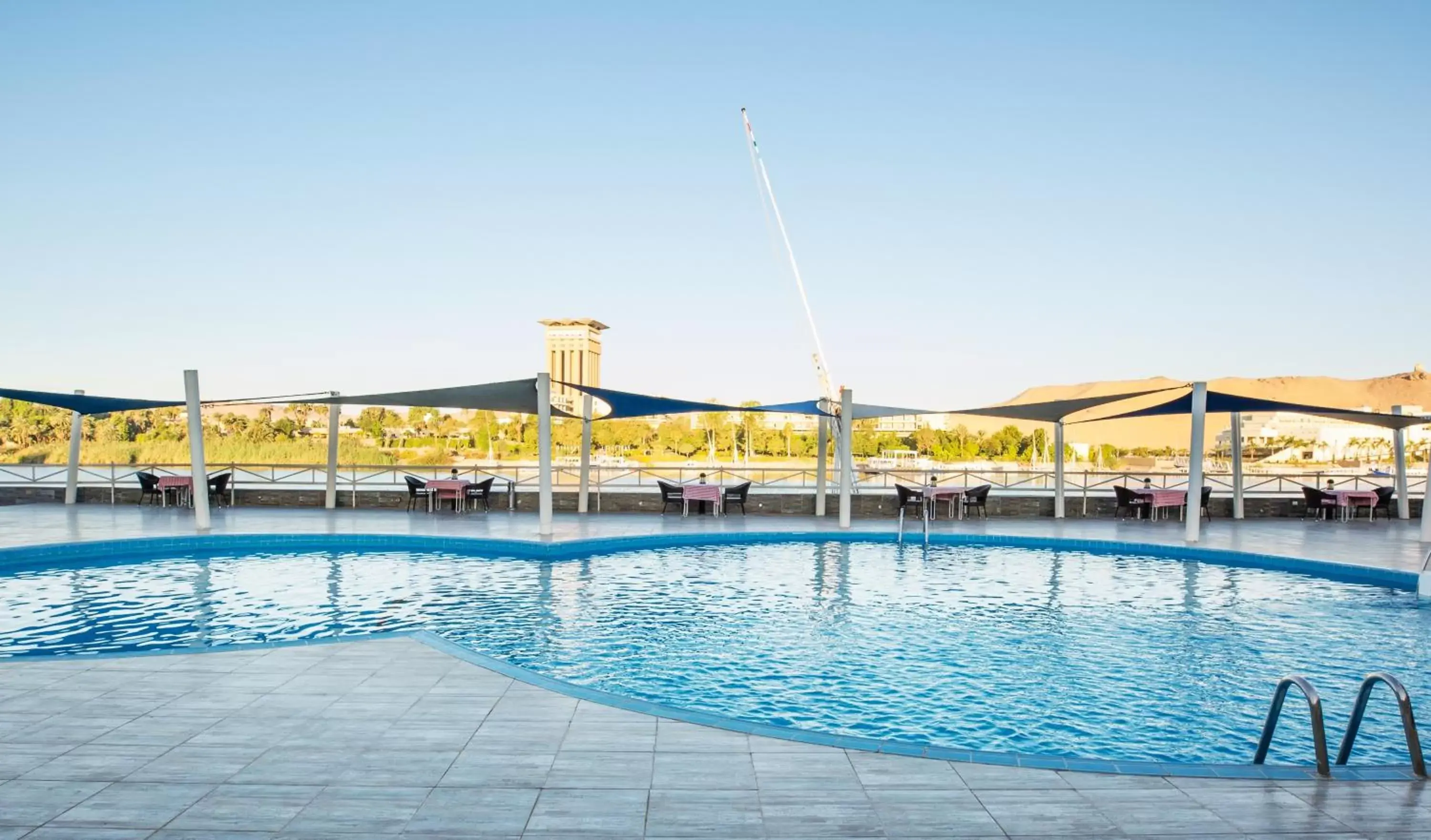 Day, Swimming Pool in Obelisk Nile Hotel Aswan