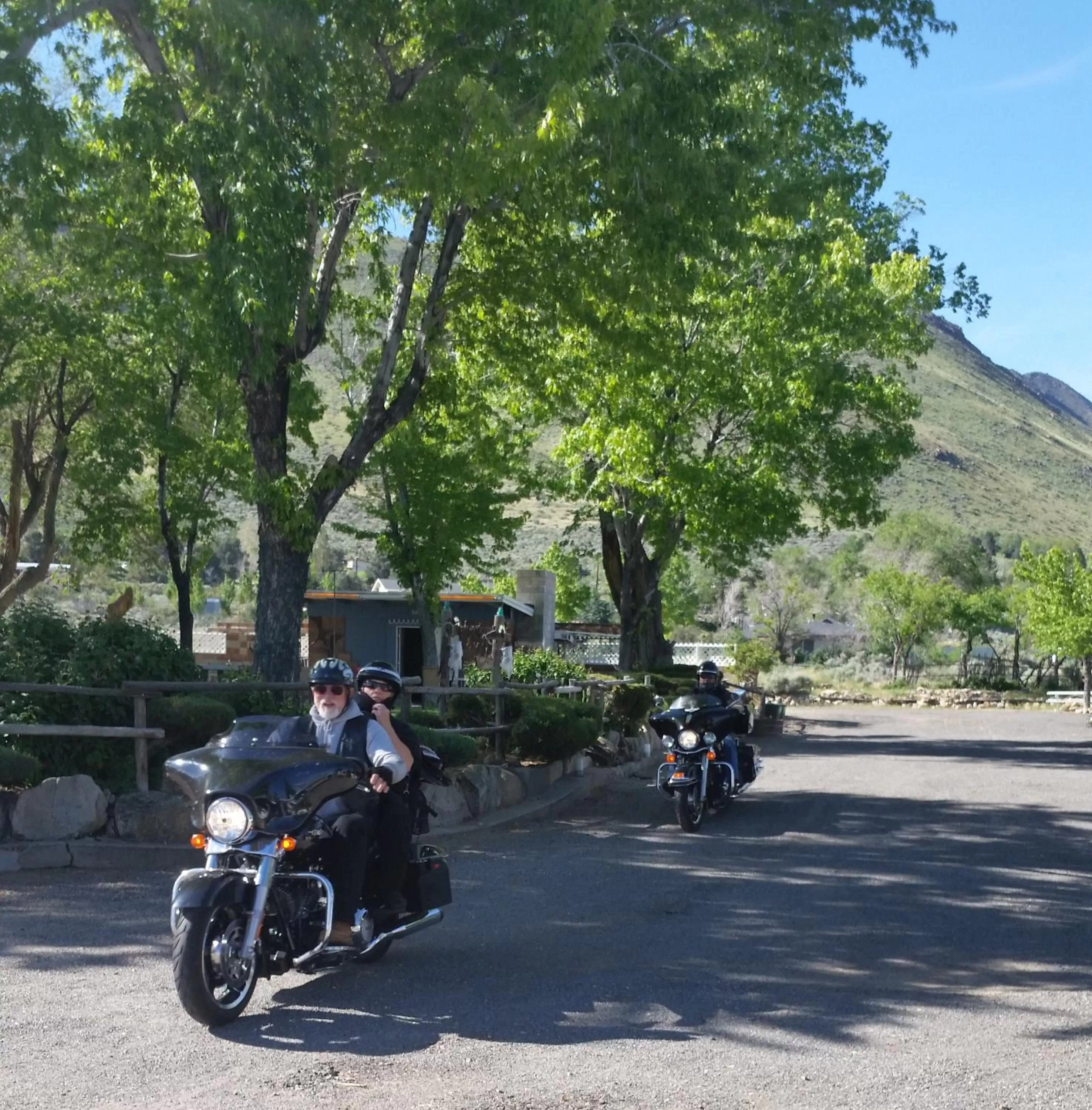 group of guests in Toiyabe Motel