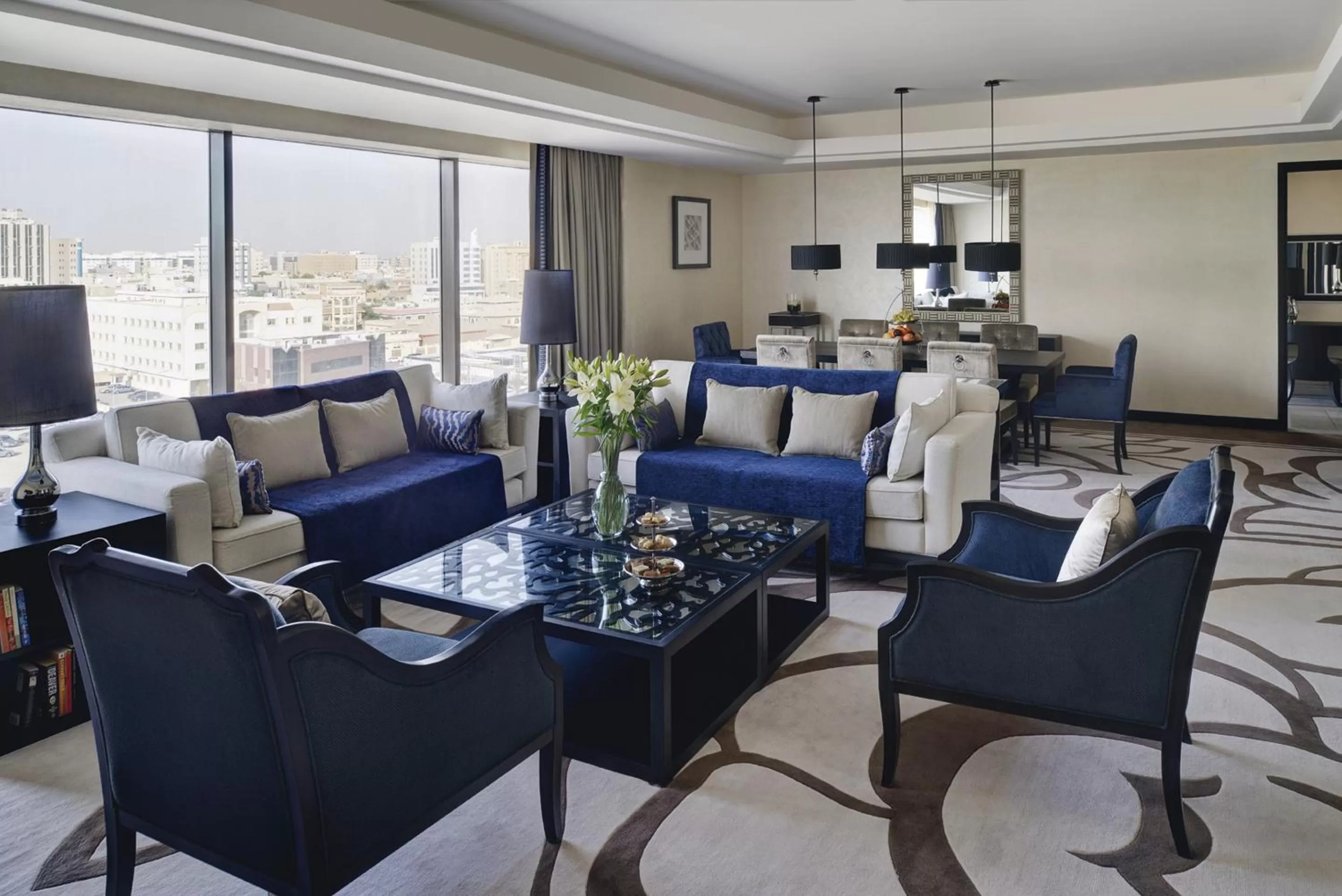 Seating area in Voco - Riyadh by IHG