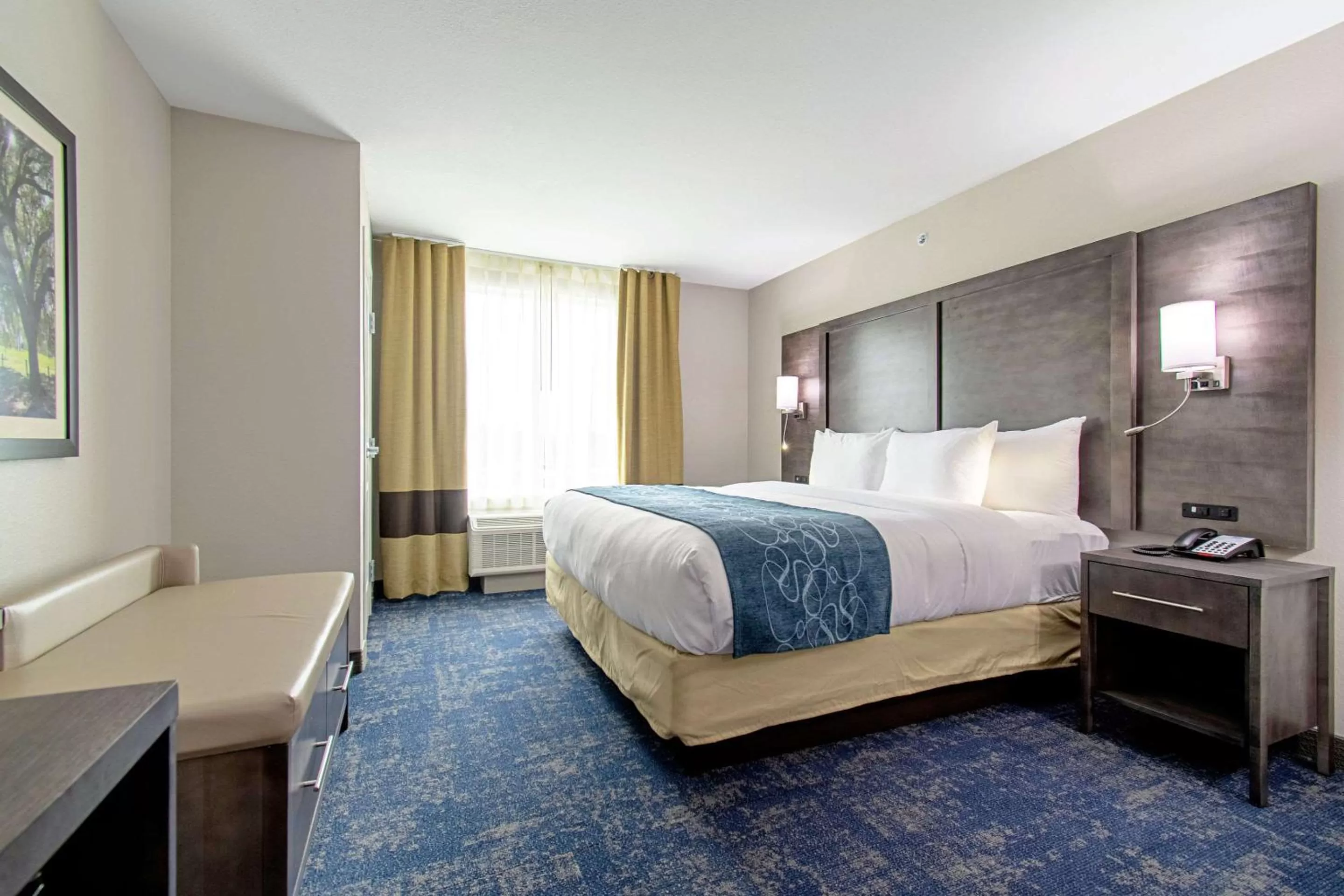 Photo of the whole room, Bed in Comfort Suites Humble Houston IAH