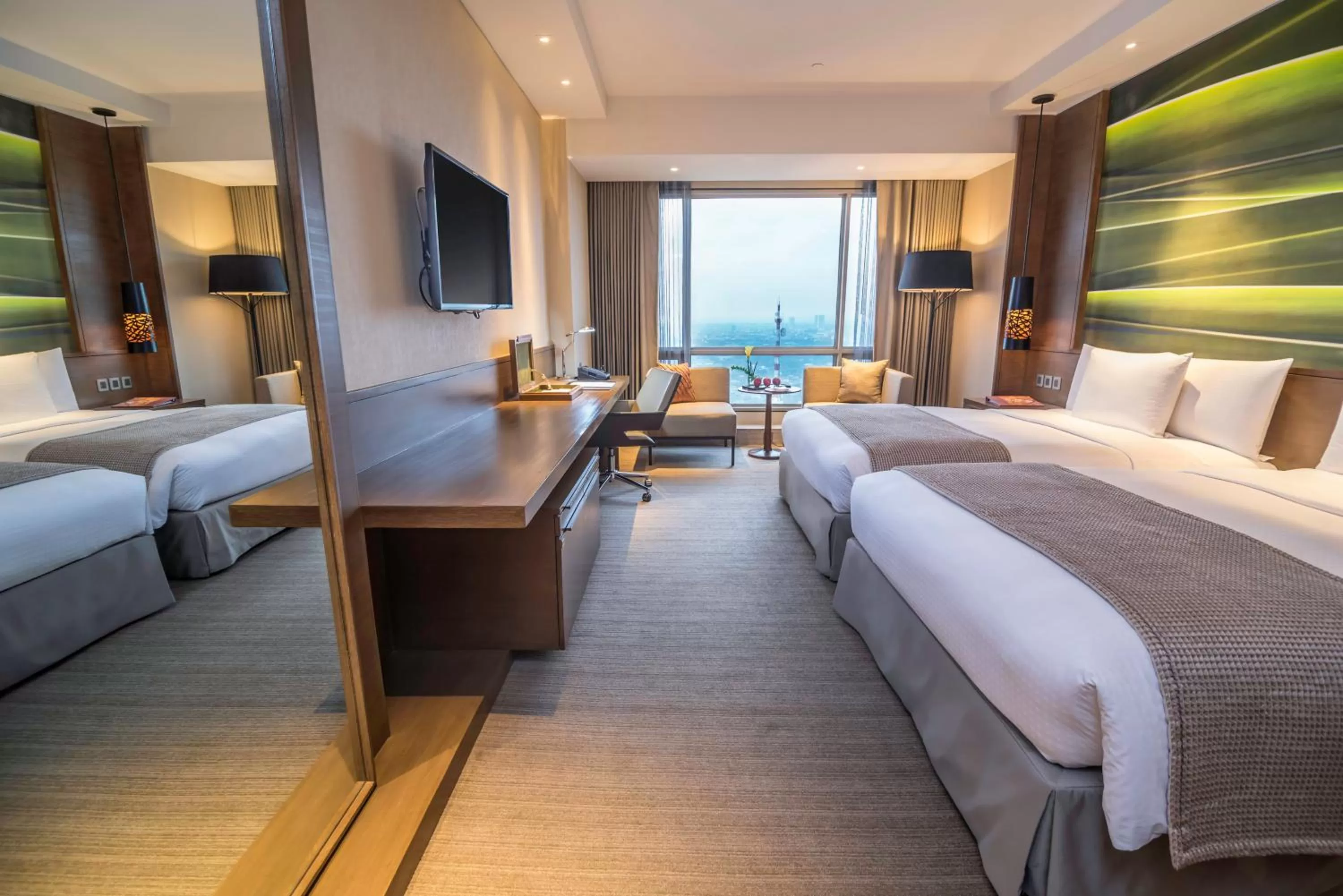 Bedroom, Bed in Marco Polo Ortigas Manila