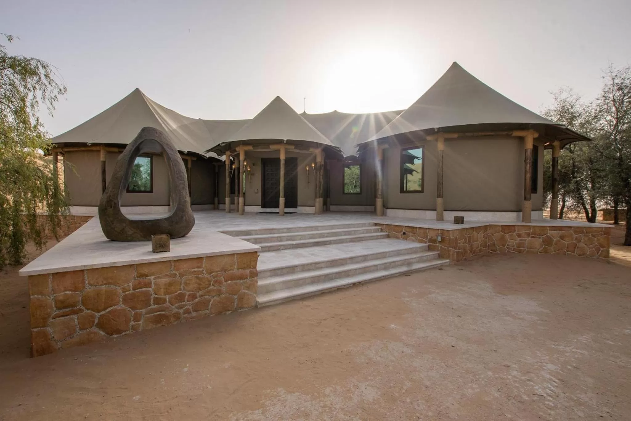 Facade/entrance in Telal Resort Al Ain
