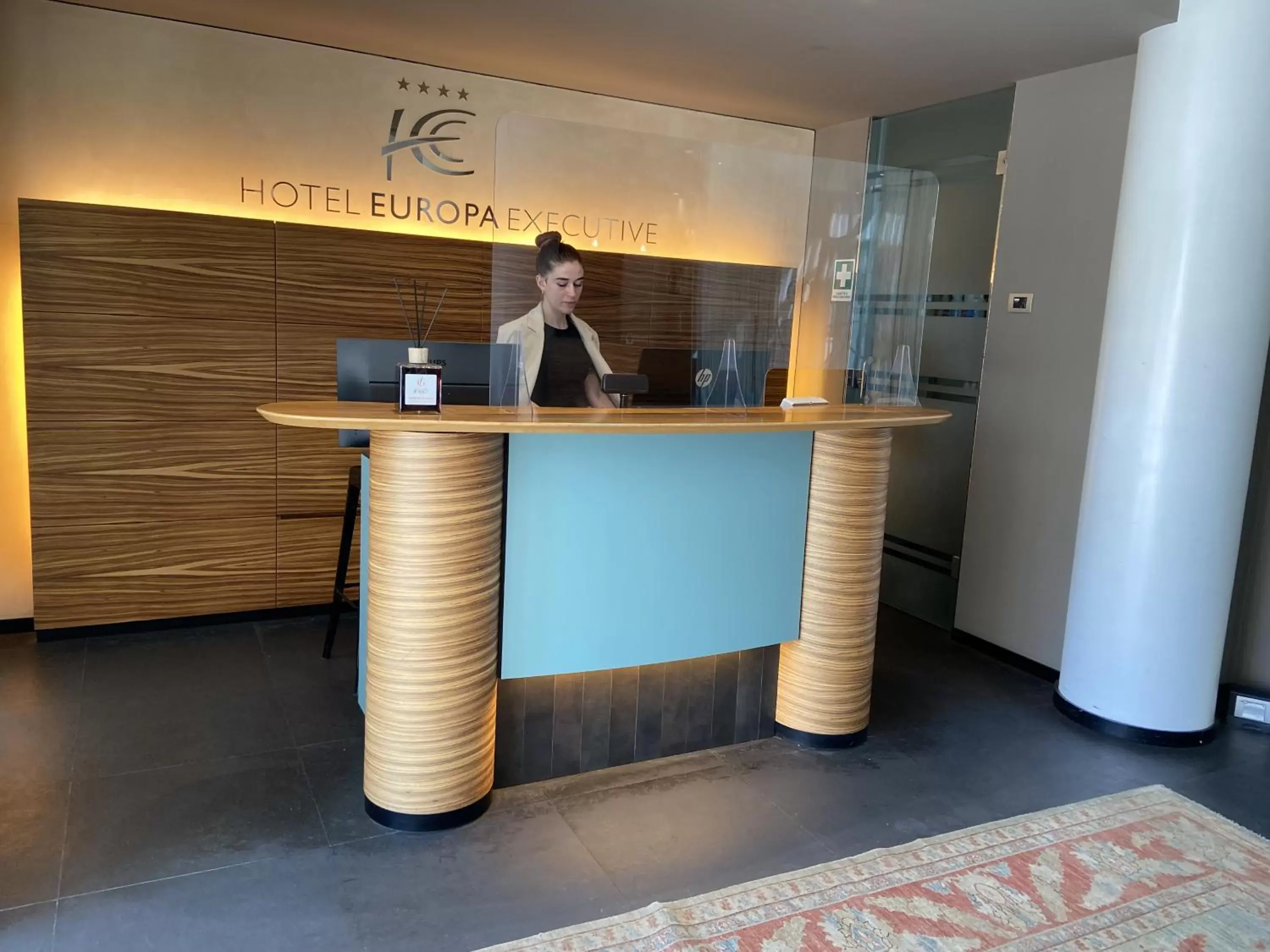 Lobby or reception, Lobby/Reception in Hotel Europa Belluno