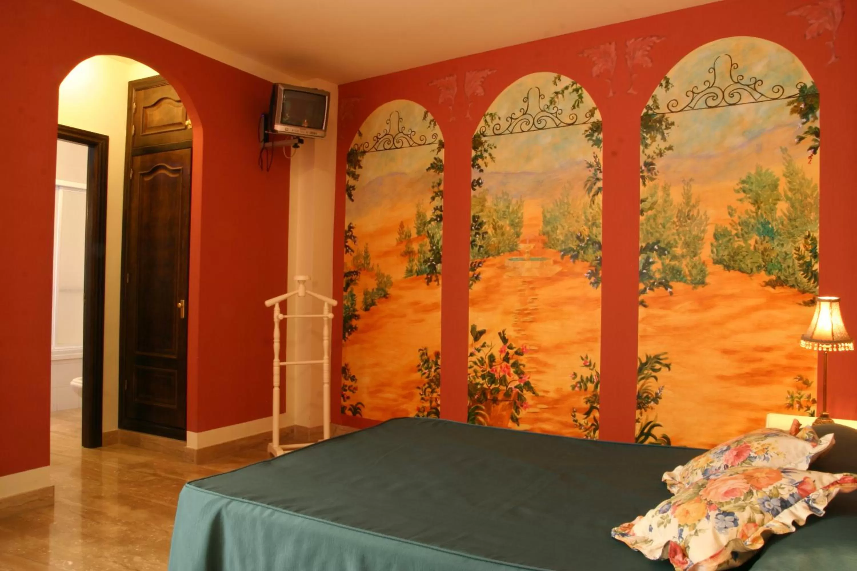 Bed in Hotel Las Rosas