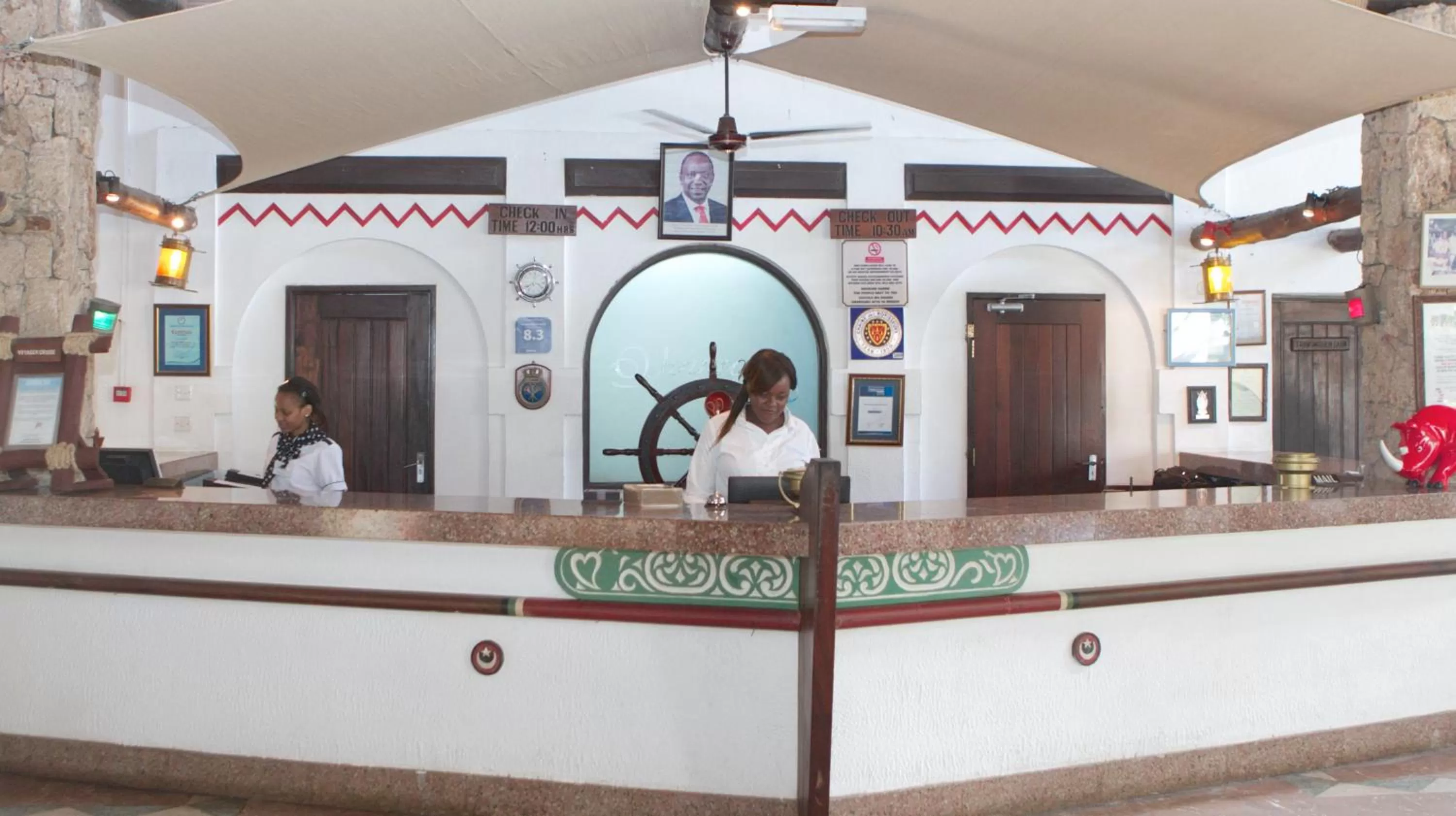 Staff in Voyager Beach Resort