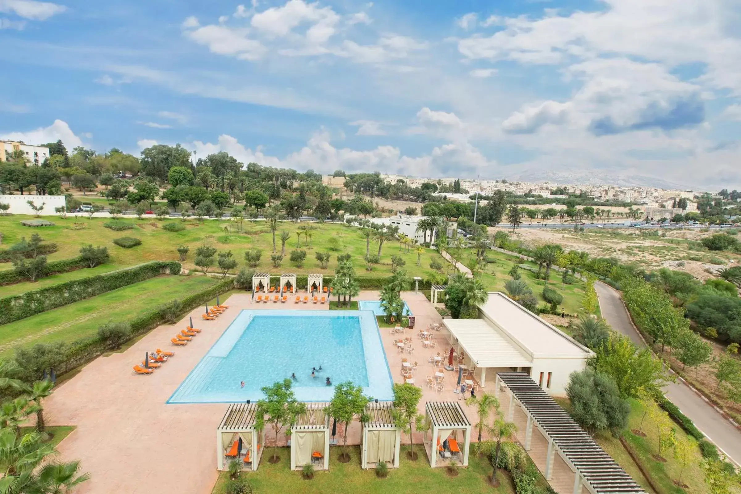 Pool View in Palais Medina & Spa