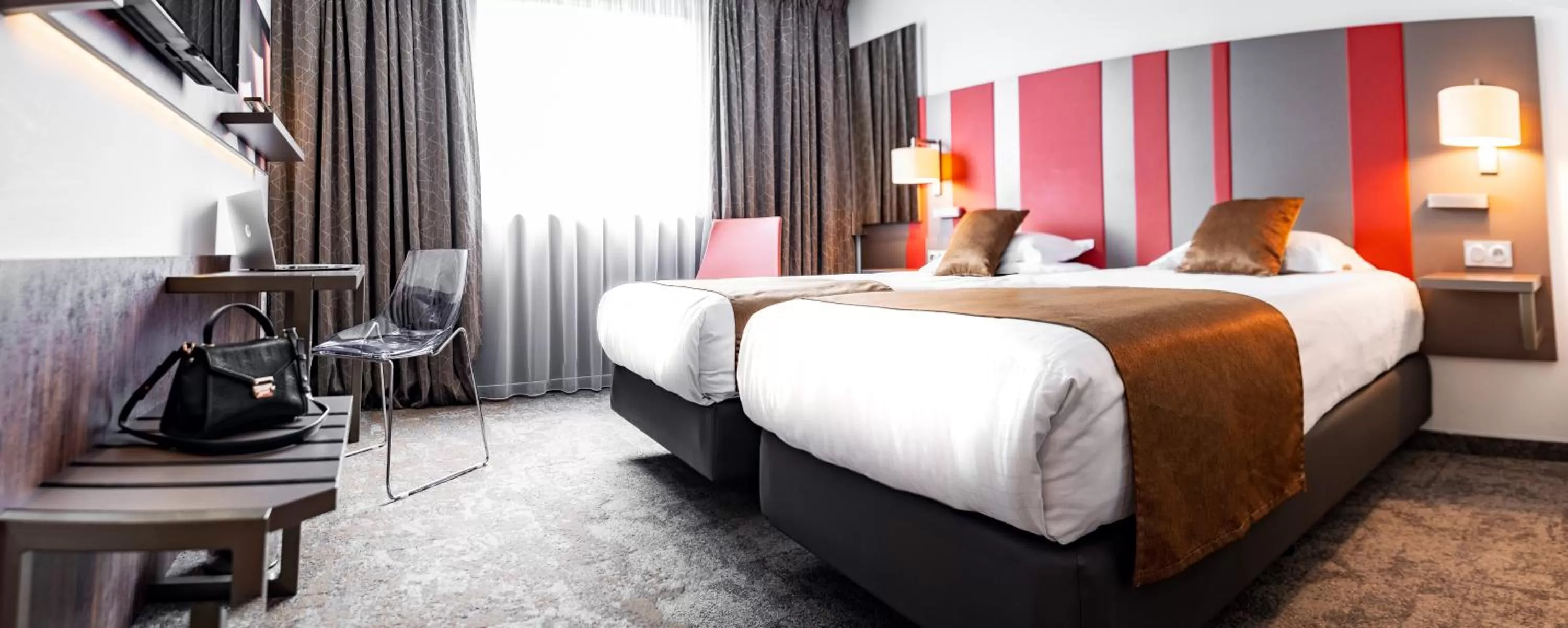 Photo of the whole room, Bed in Mercure Belfort Centre