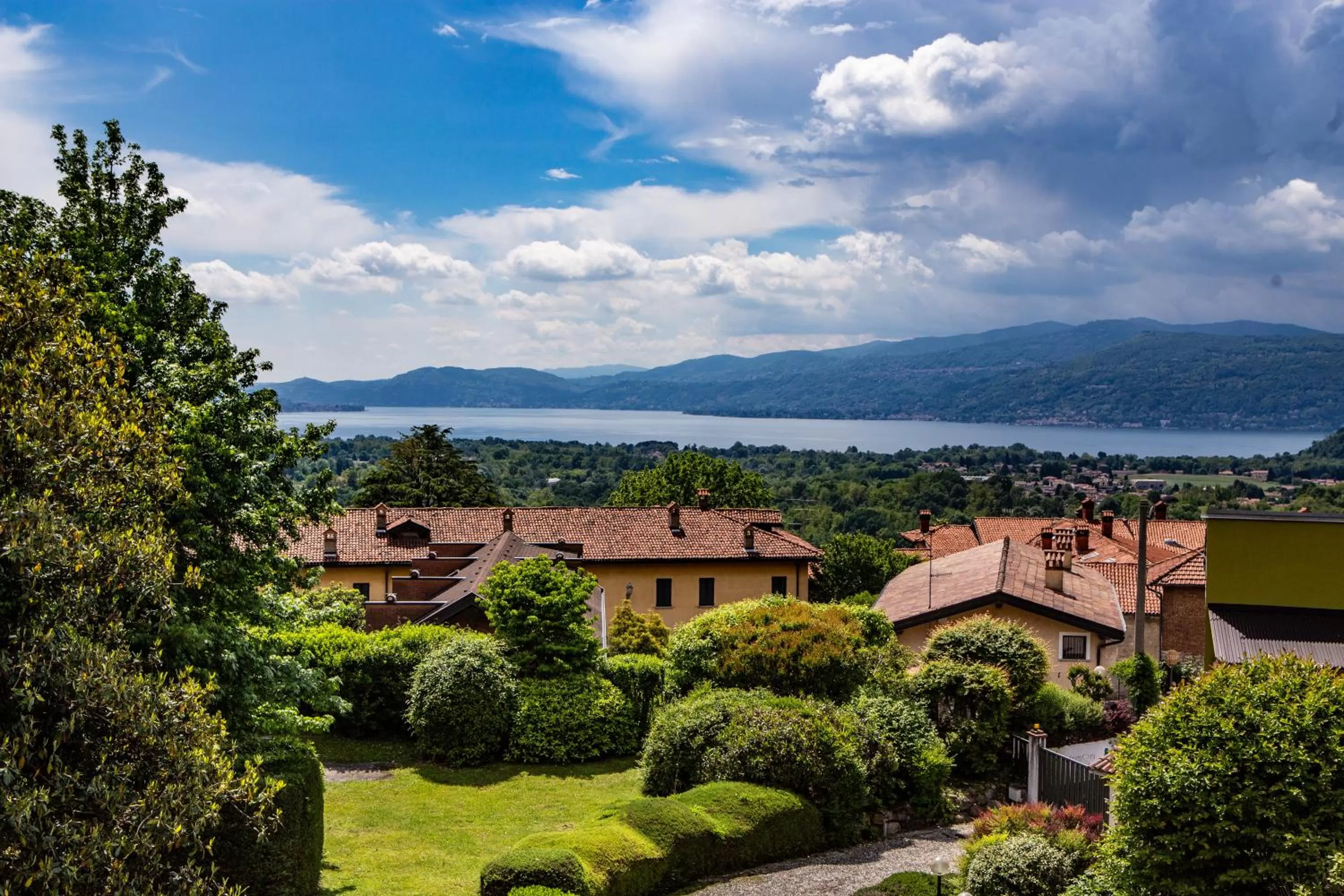 Bird's eye view in Villa Buzzi