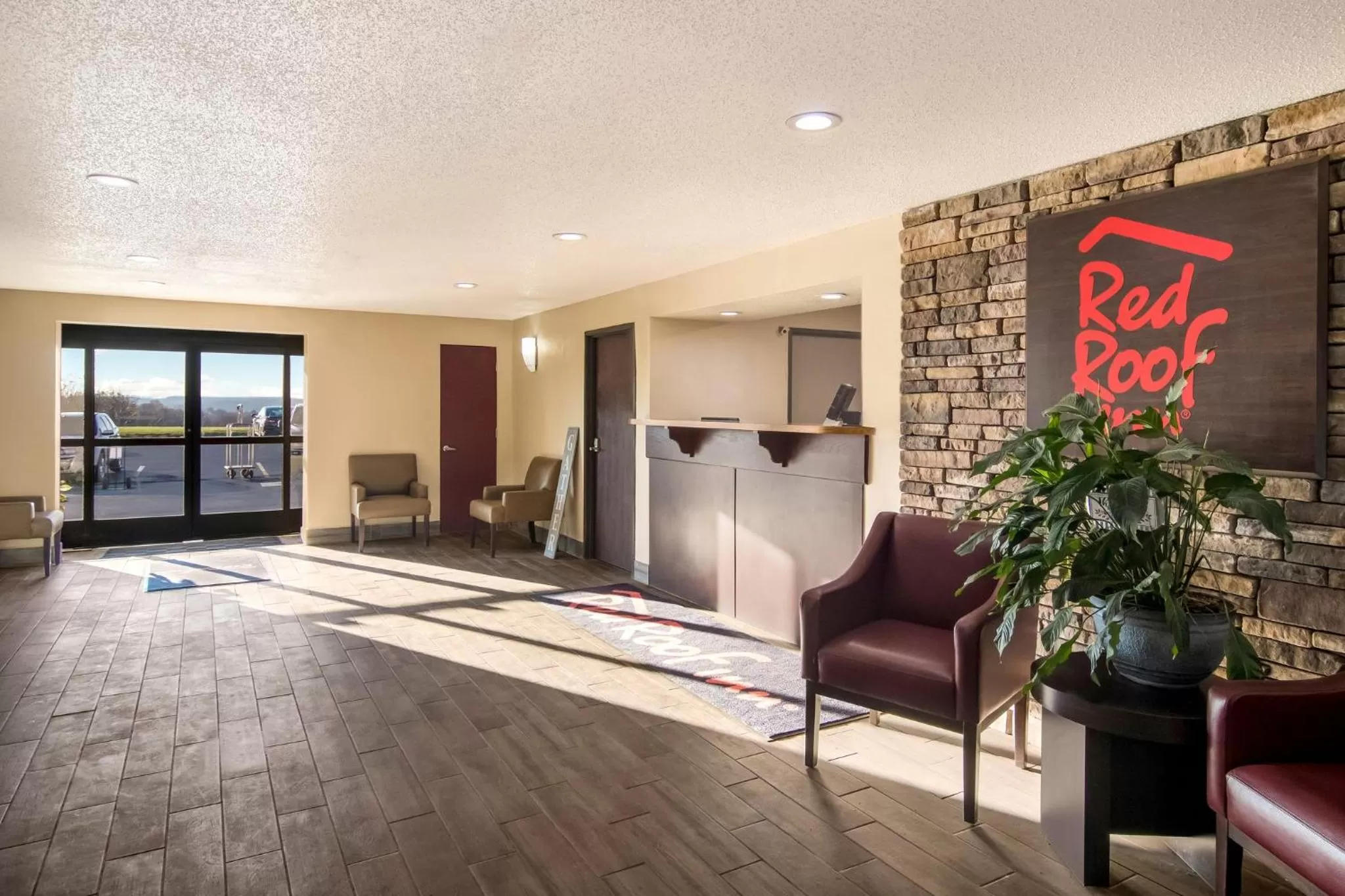 Lobby or reception in Red Roof Inn Greensburg
