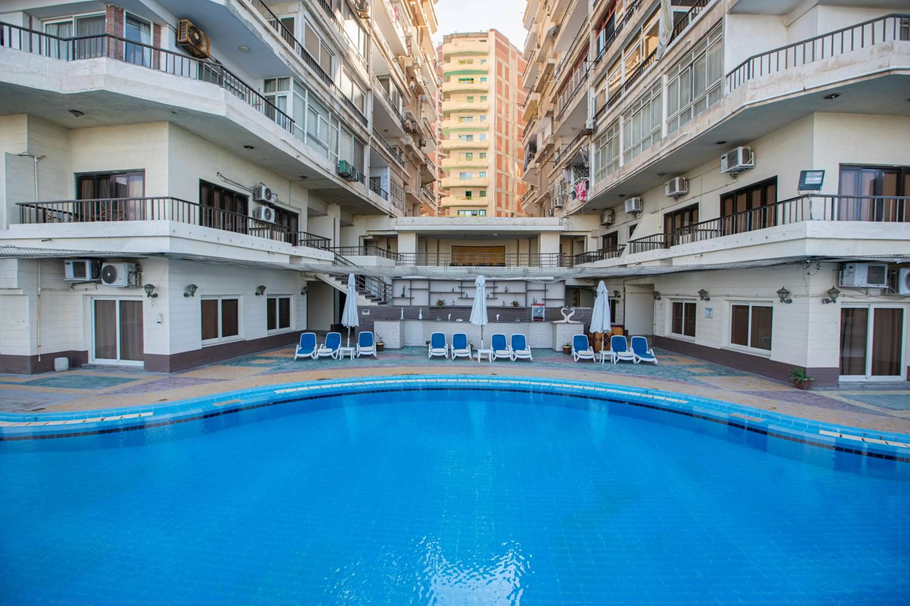 Swimming pool in AIFU Hotel El Montazah Alexandria
