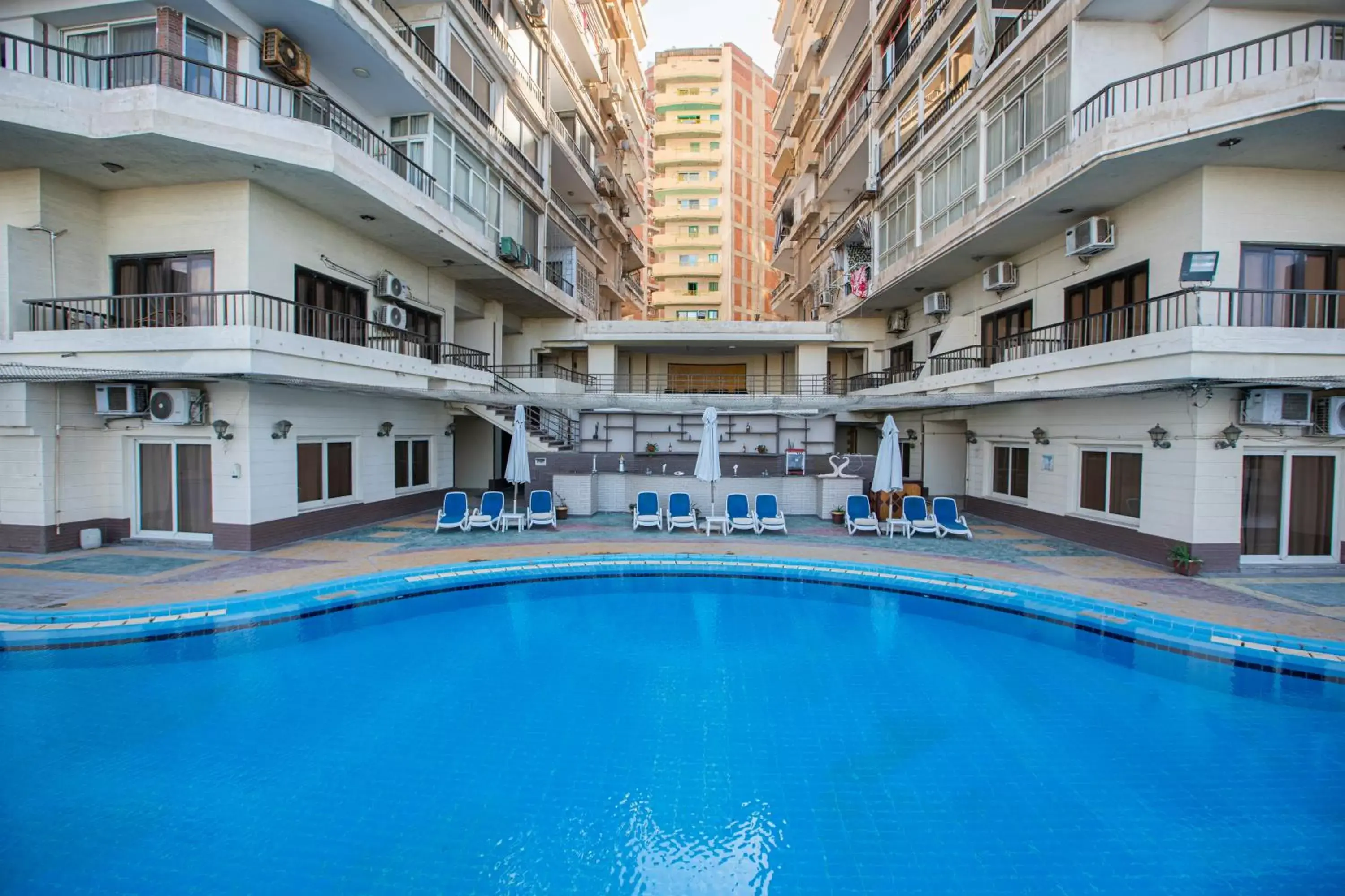 Swimming Pool in AIFU Hotel El Montazah Alexandria