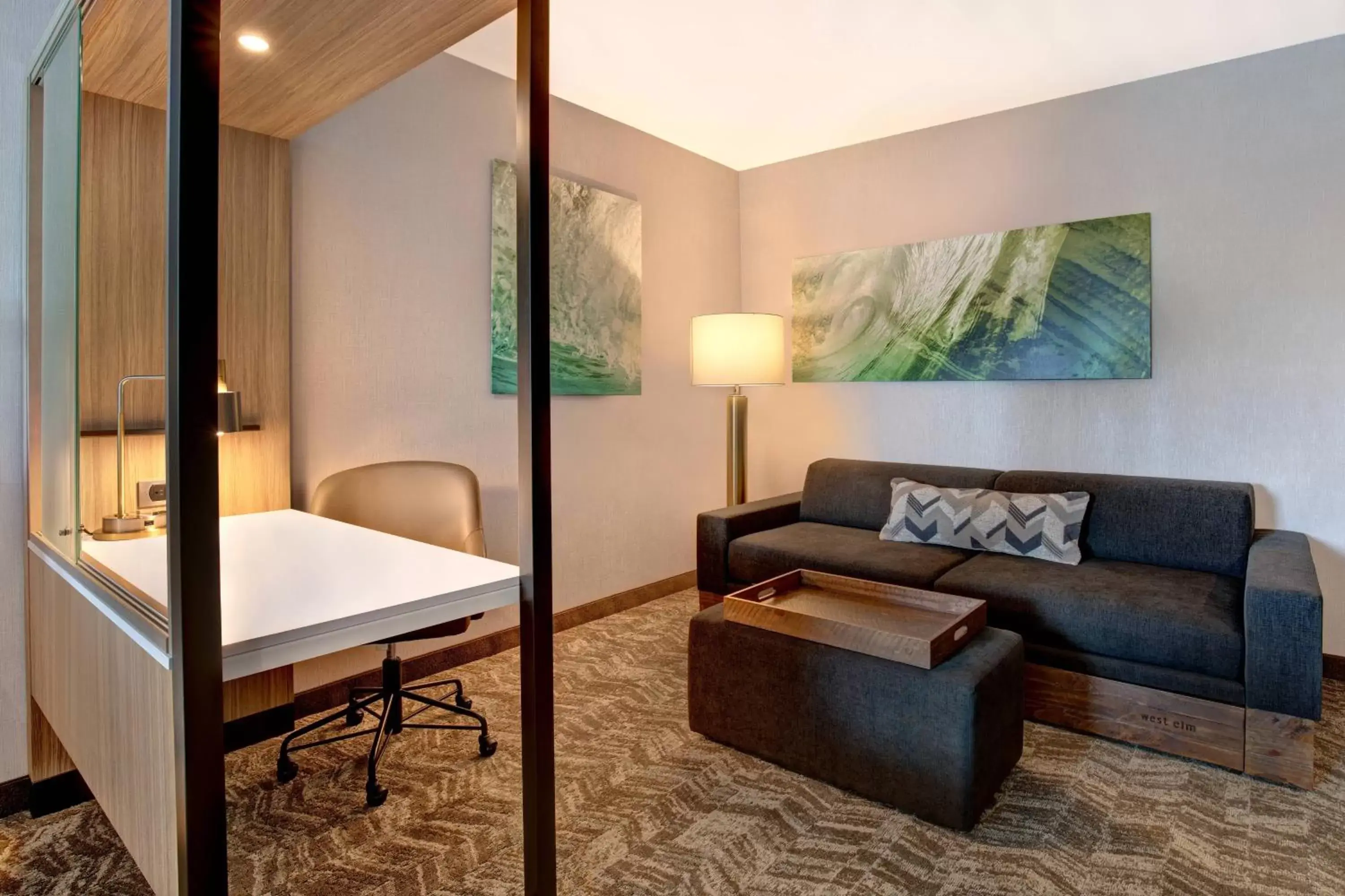 Suite with Two Queen Beds and Sofa Bed - Hearing Accessible in SpringHill Suites by Marriott Orangeburg Suite with Two Queen Beds and Sofa Bed - Hearing Accessible in SpringHill Suites by Marriott Orangeburg