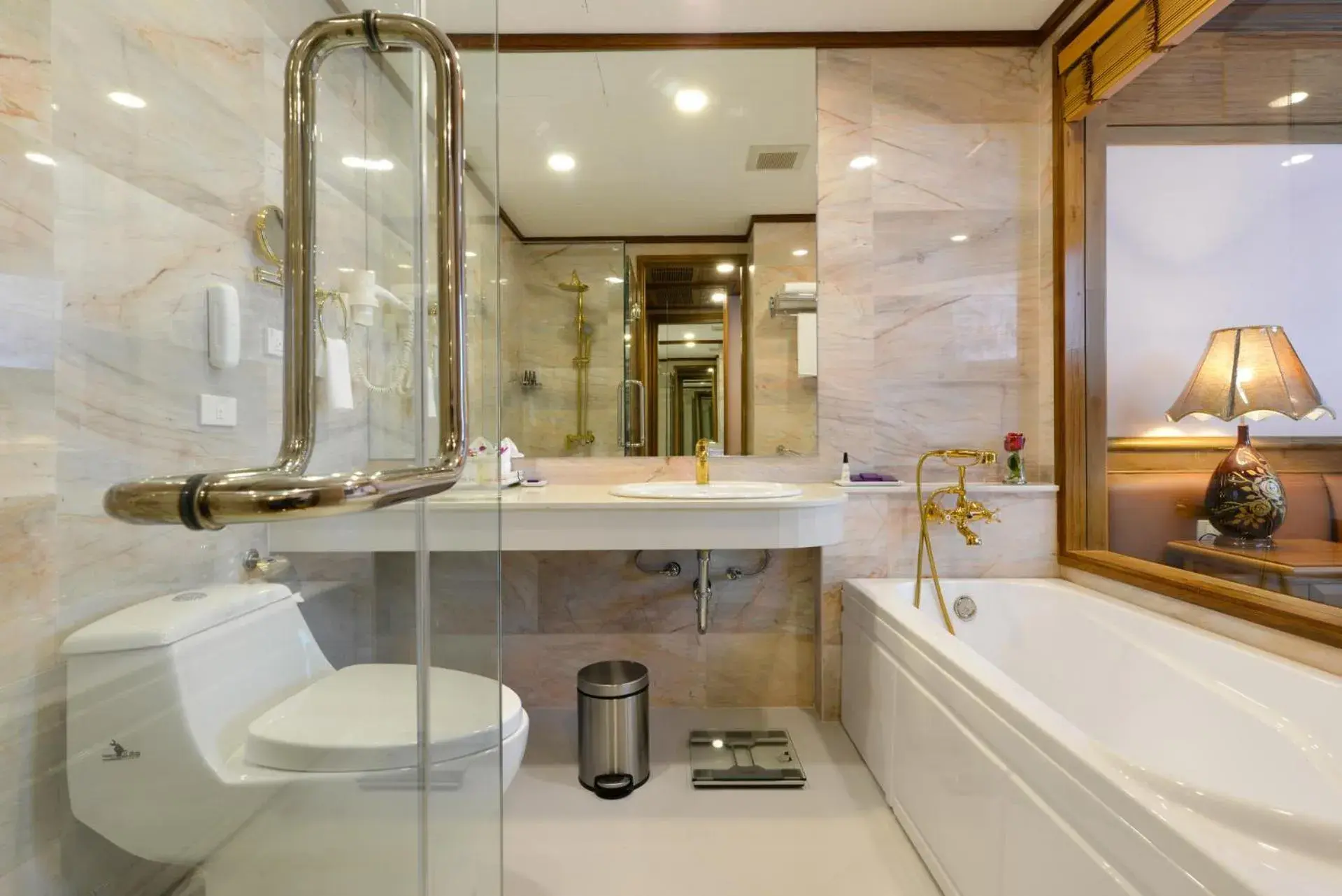 Bathroom in Peak Nimman Prestige Hotel