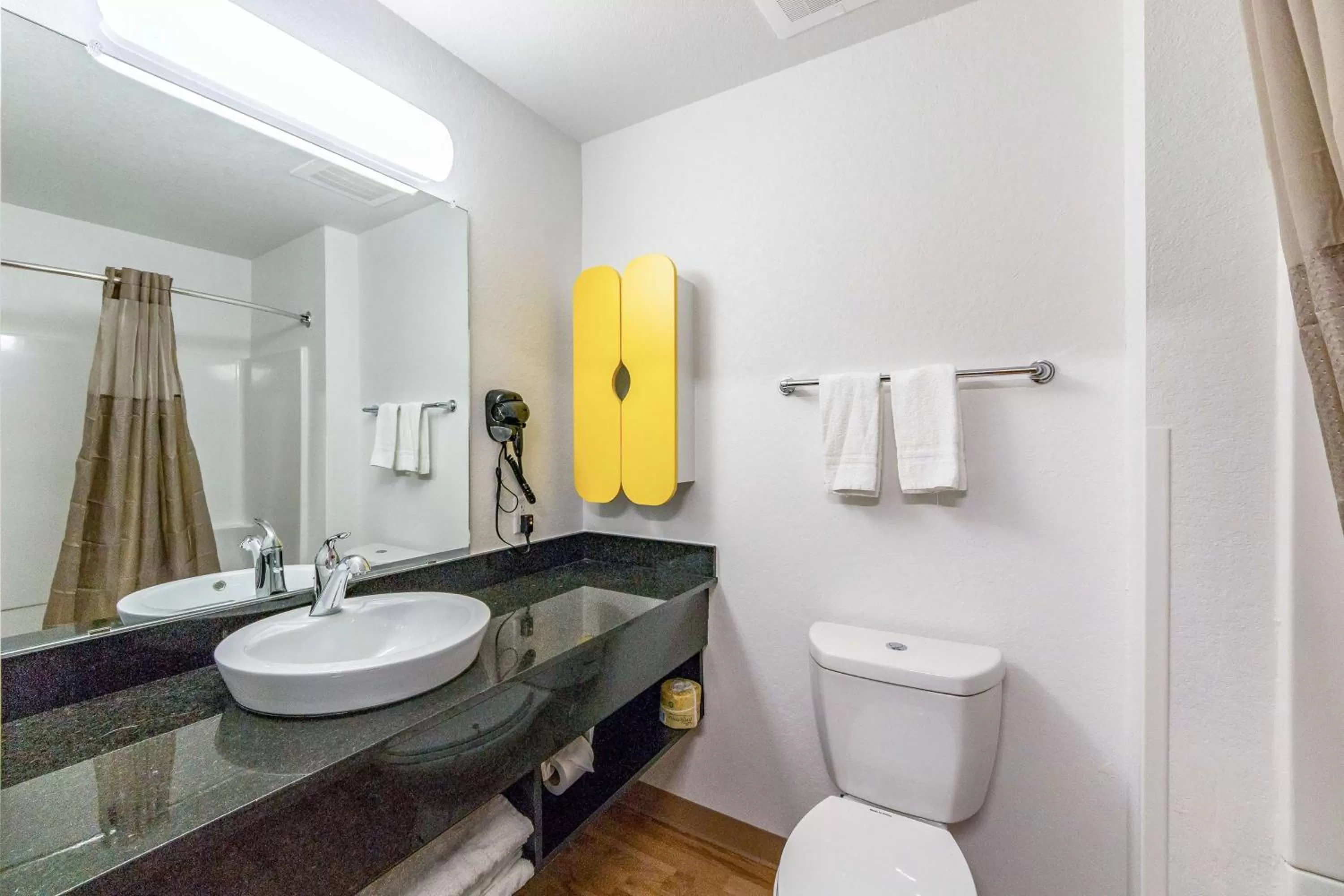 Shower in Studio 6-San Marcos, TX