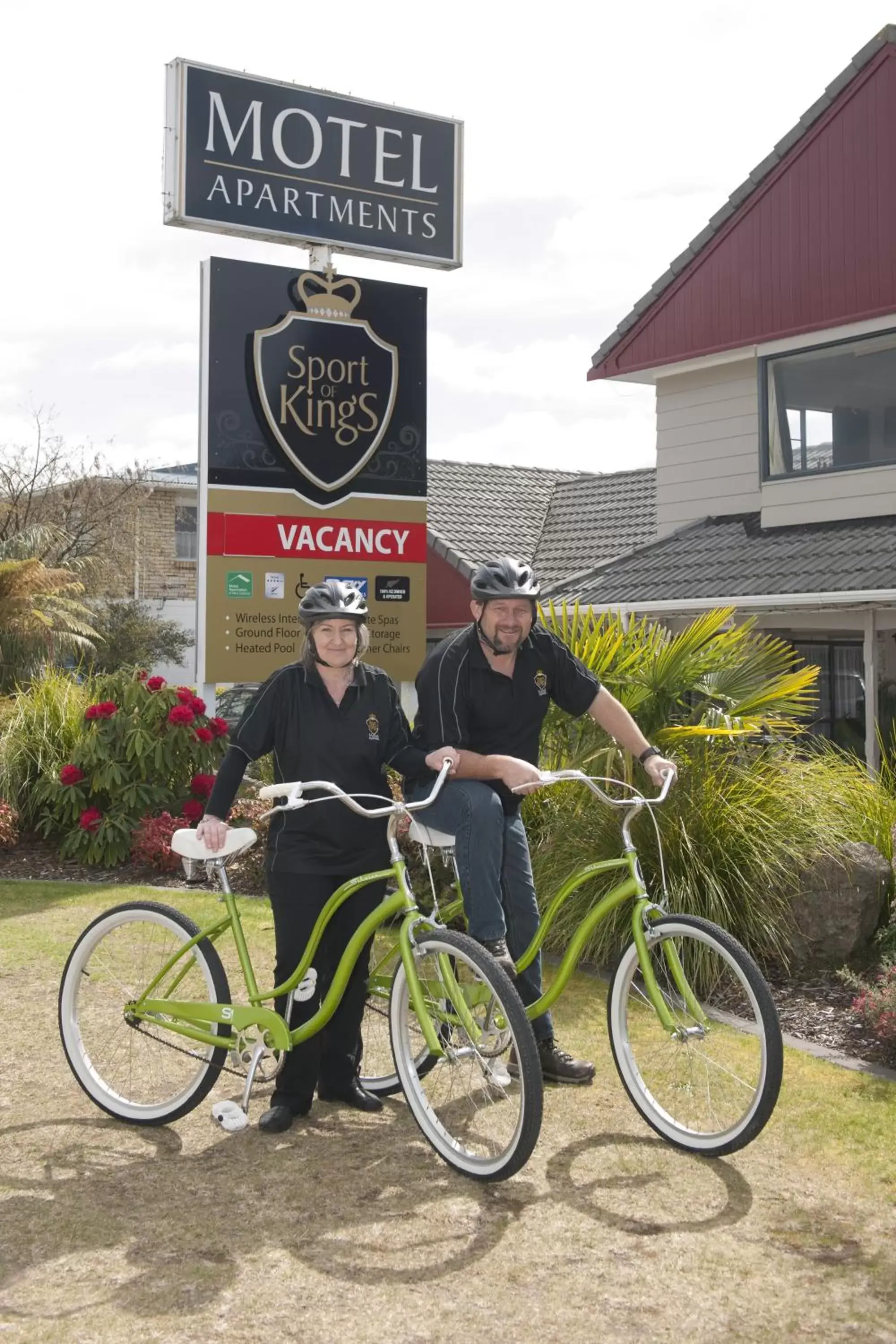 Cycling, Biking in Sport Of Kings Motel