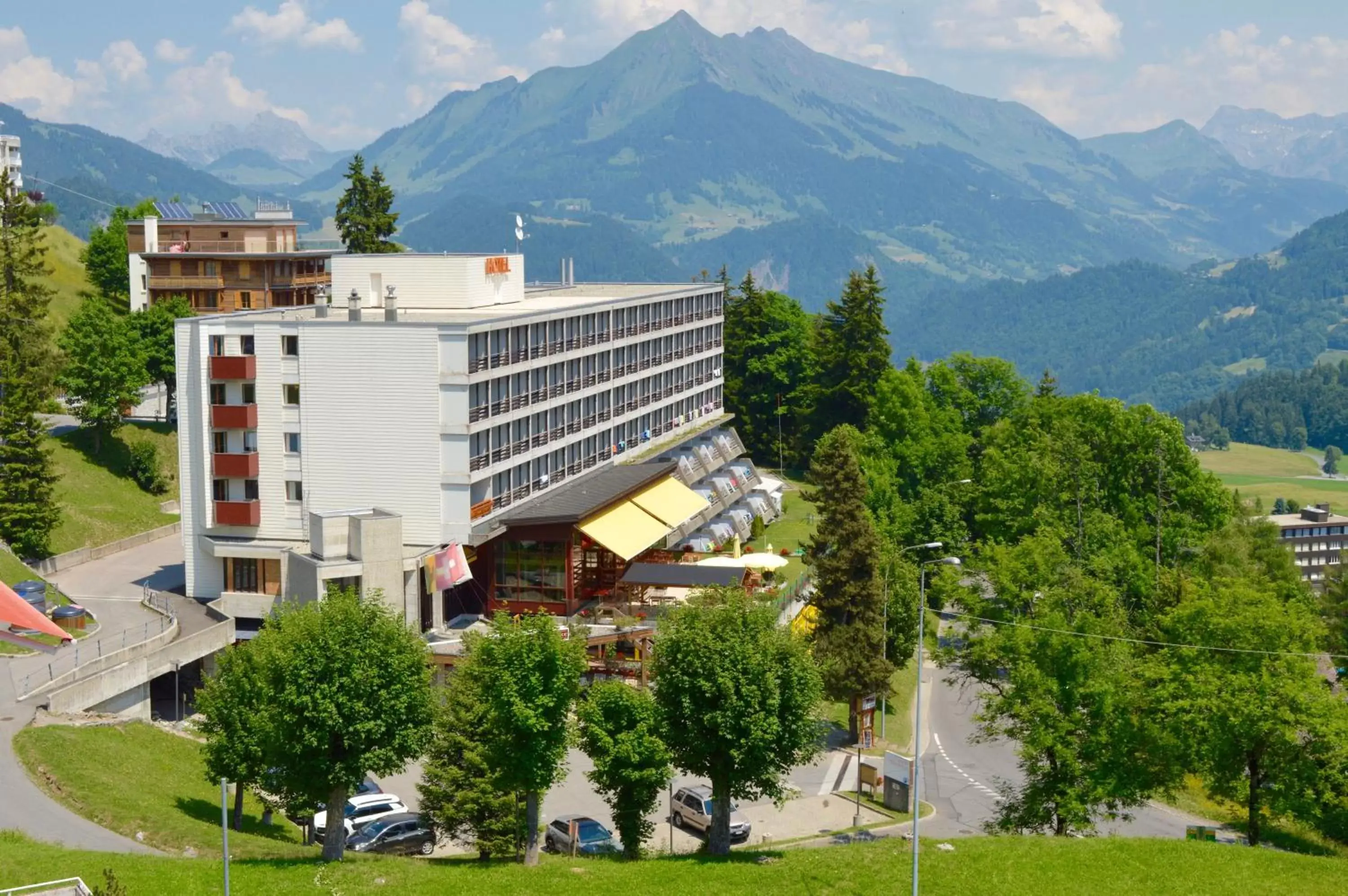 Property building, Bird's-eye View in Hotel Central Résidence