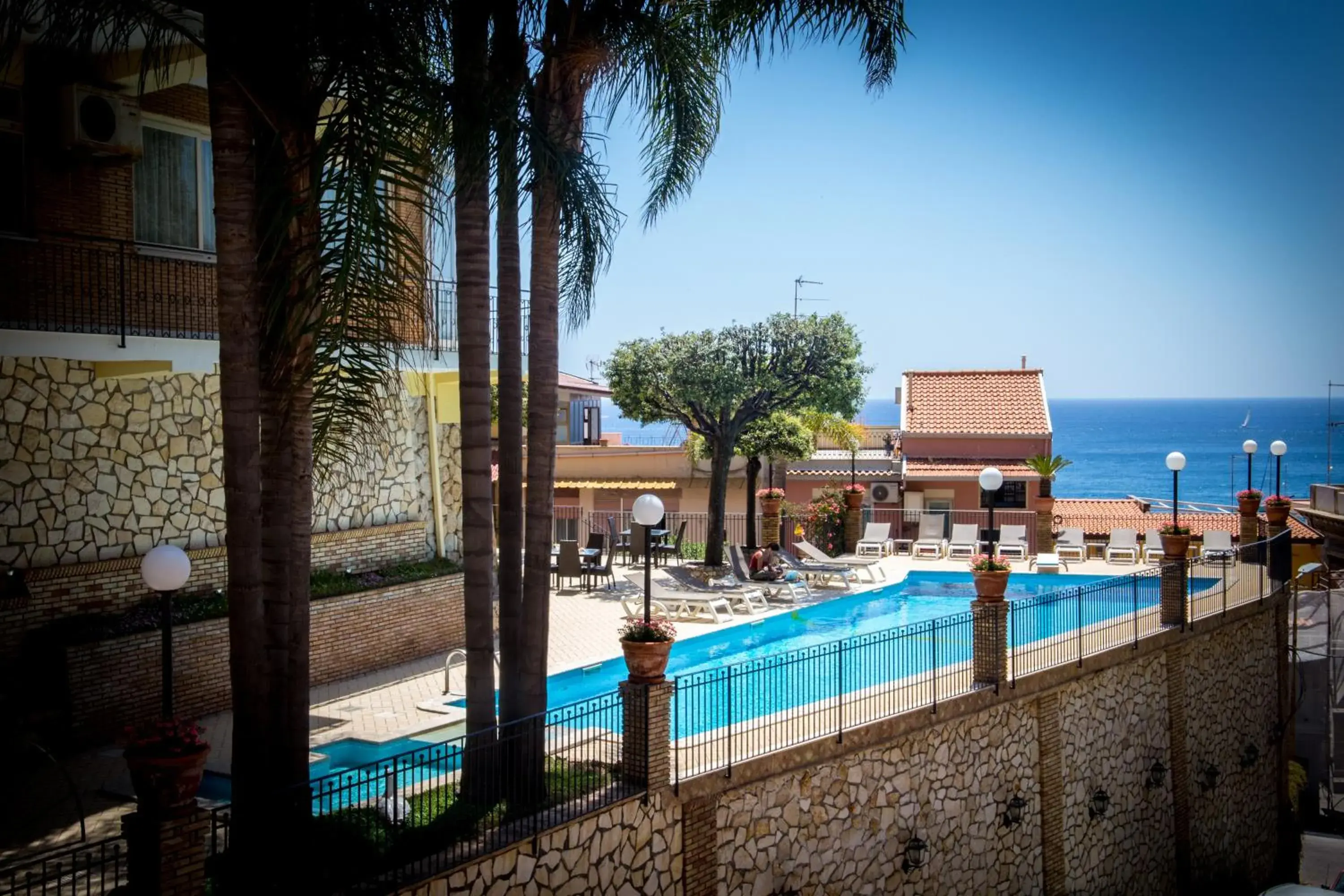 Property building in Hotel Corallo Property building in Hotel Corallo