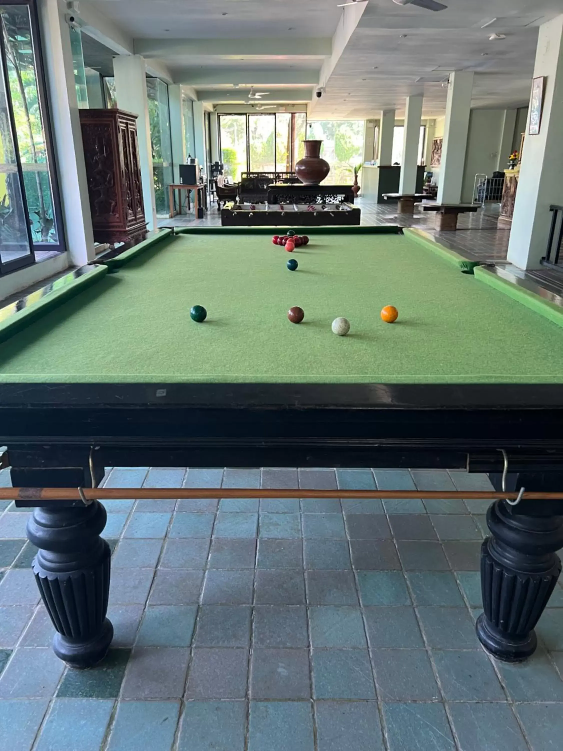 Billiards in A Hotel Budget