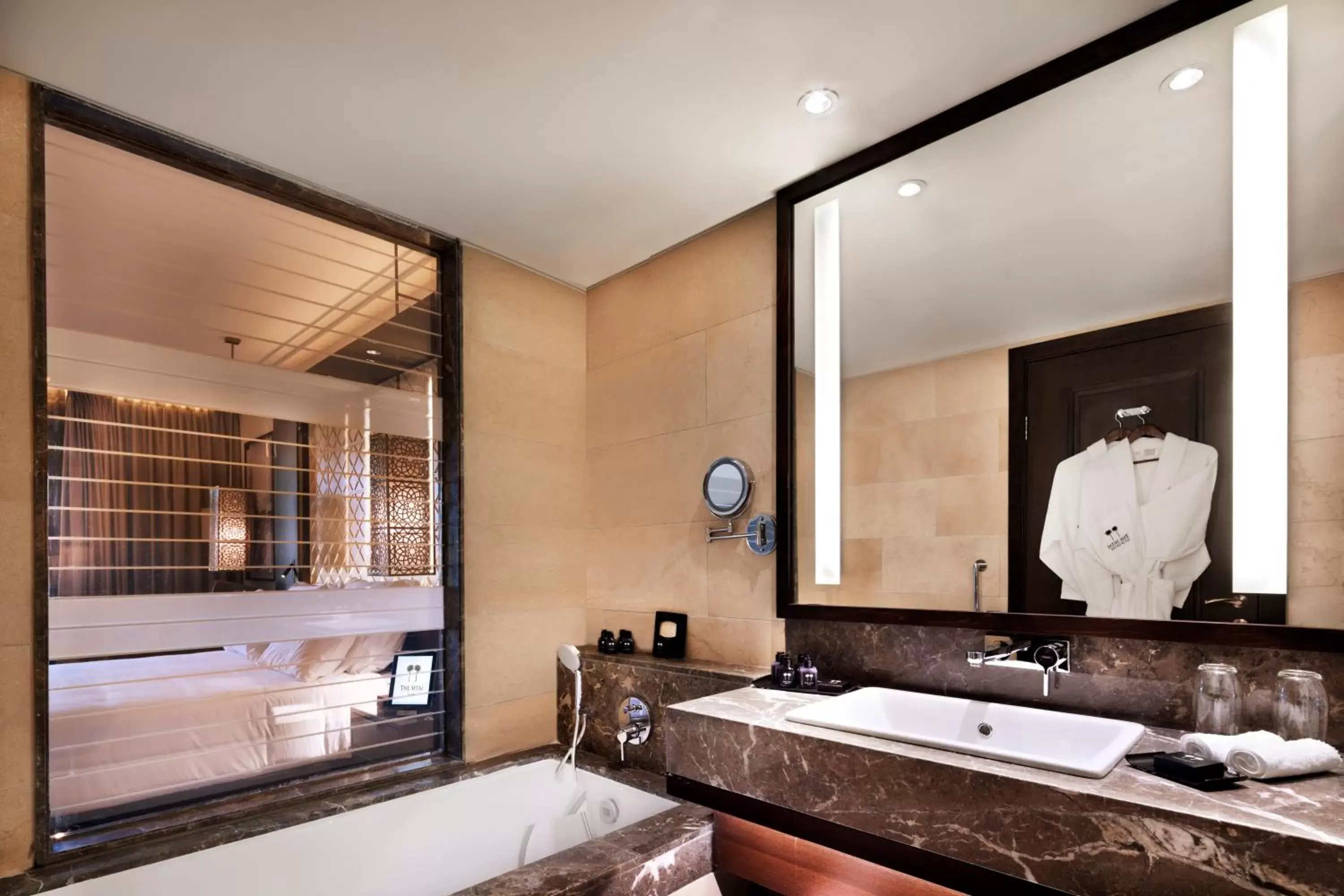 Bathroom in The Setai Tel Aviv, a Member of the leading hotels of the world