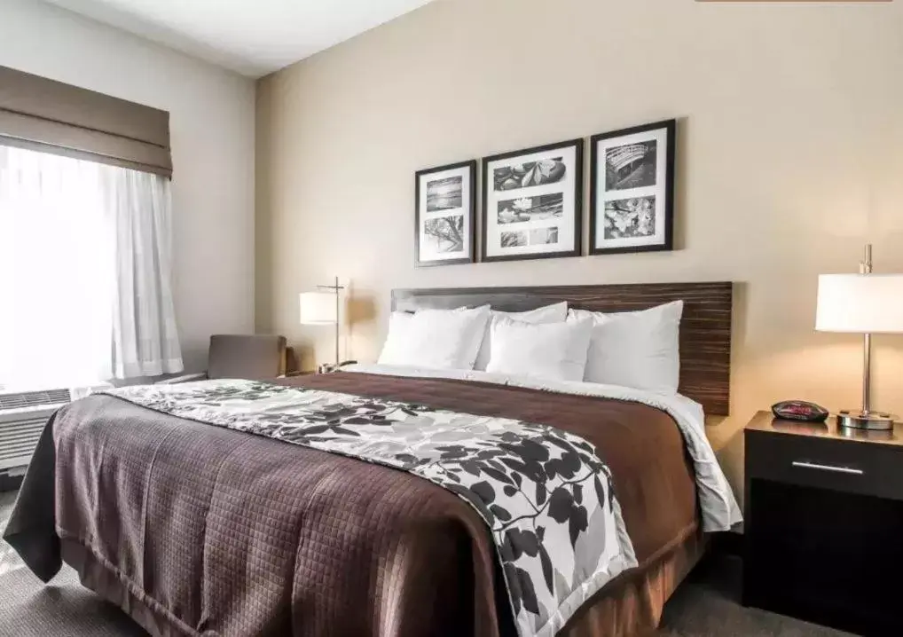 Bed in Sleep Inn & Suites Hannibal West Bed in Sleep Inn & Suites Hannibal West