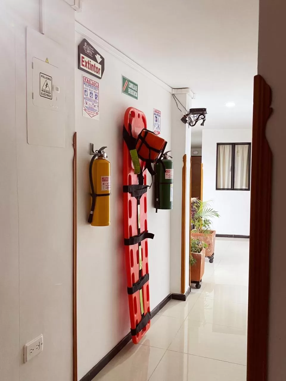 Lobby or reception in Hotel Mirador de Santa Bárbara