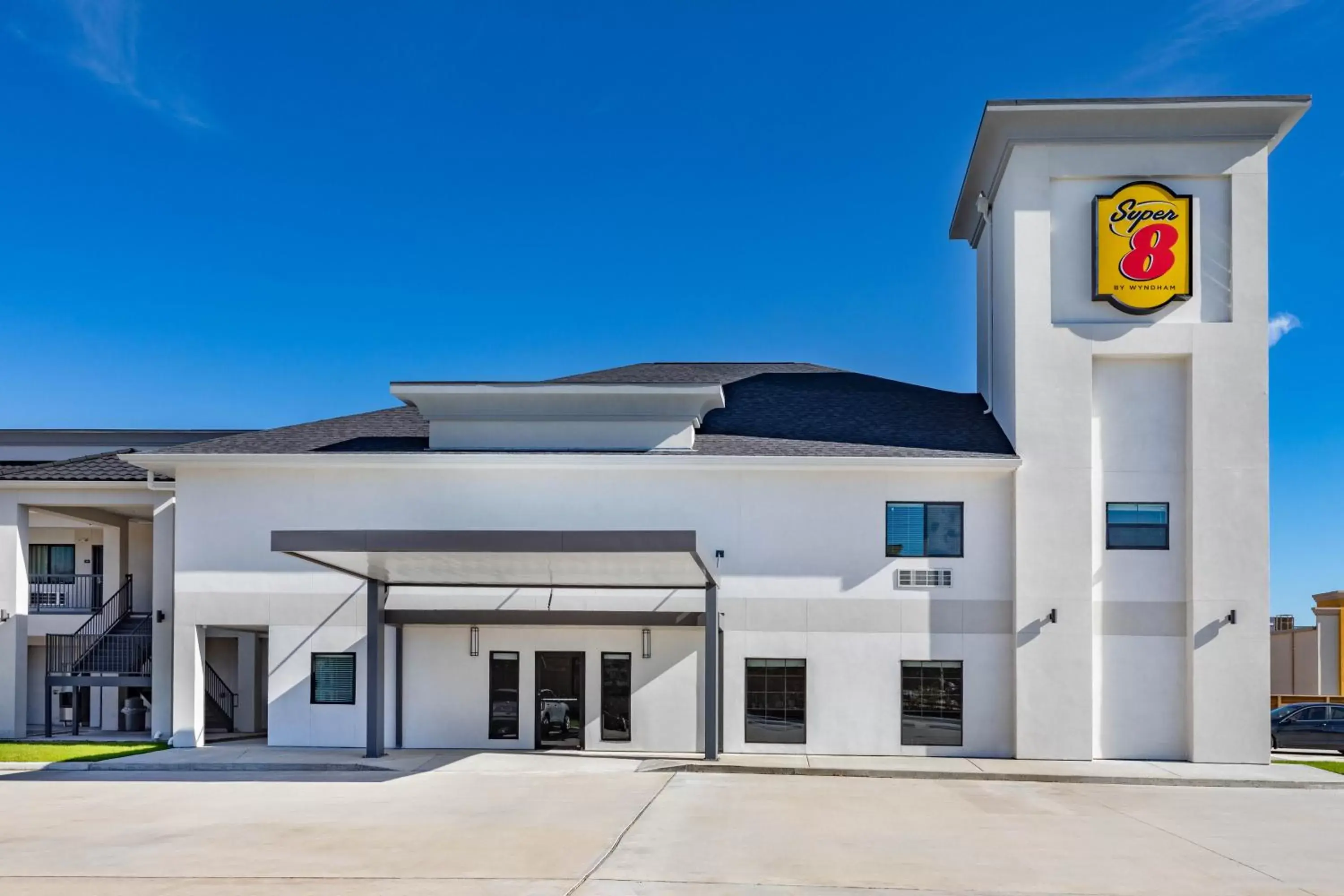 Facade/entrance, Property Building in Super 8 by Wyndham Houston NW Beltway 8-West Rd