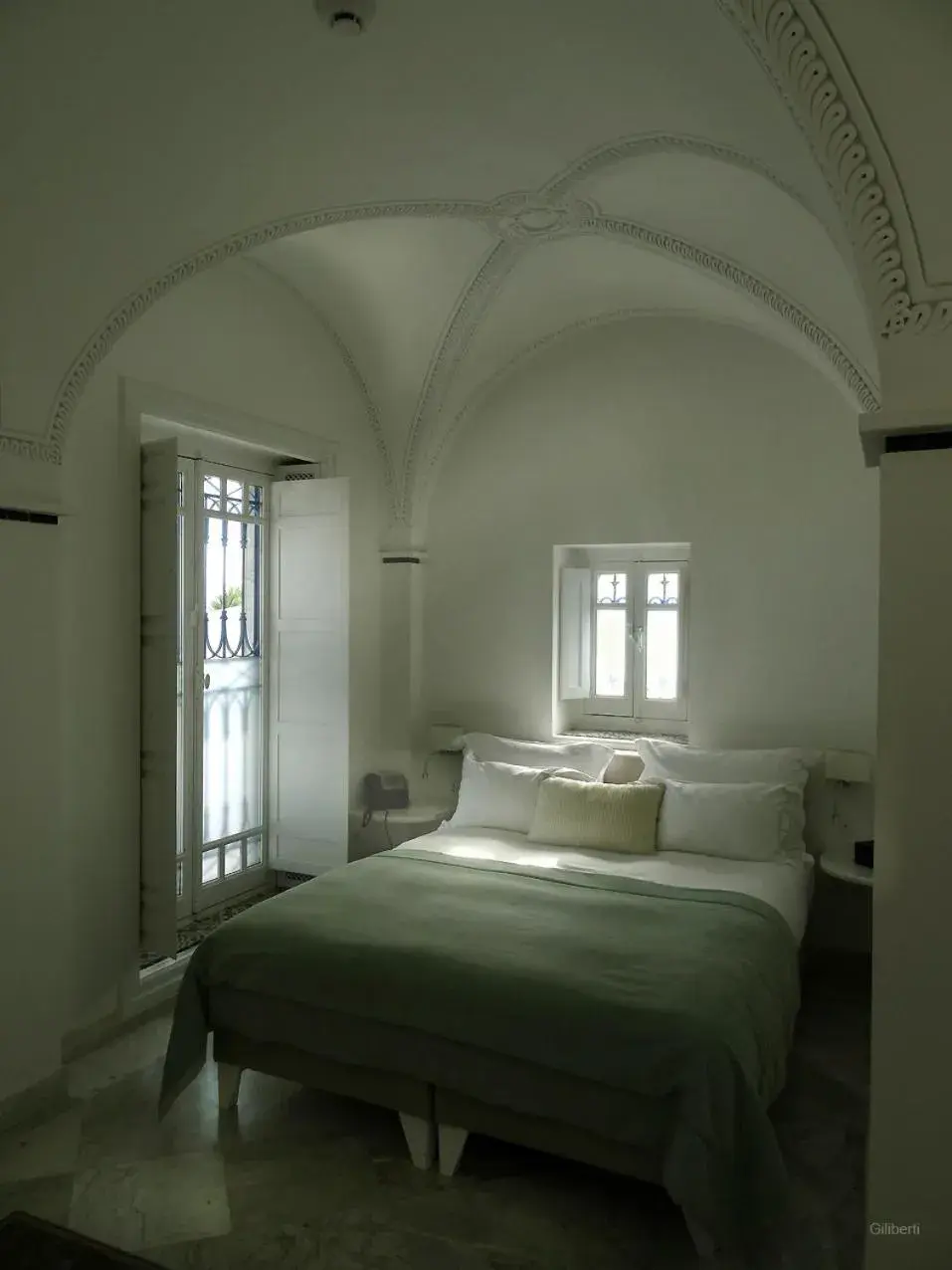 Bedroom, Bed in La Villa Bleue