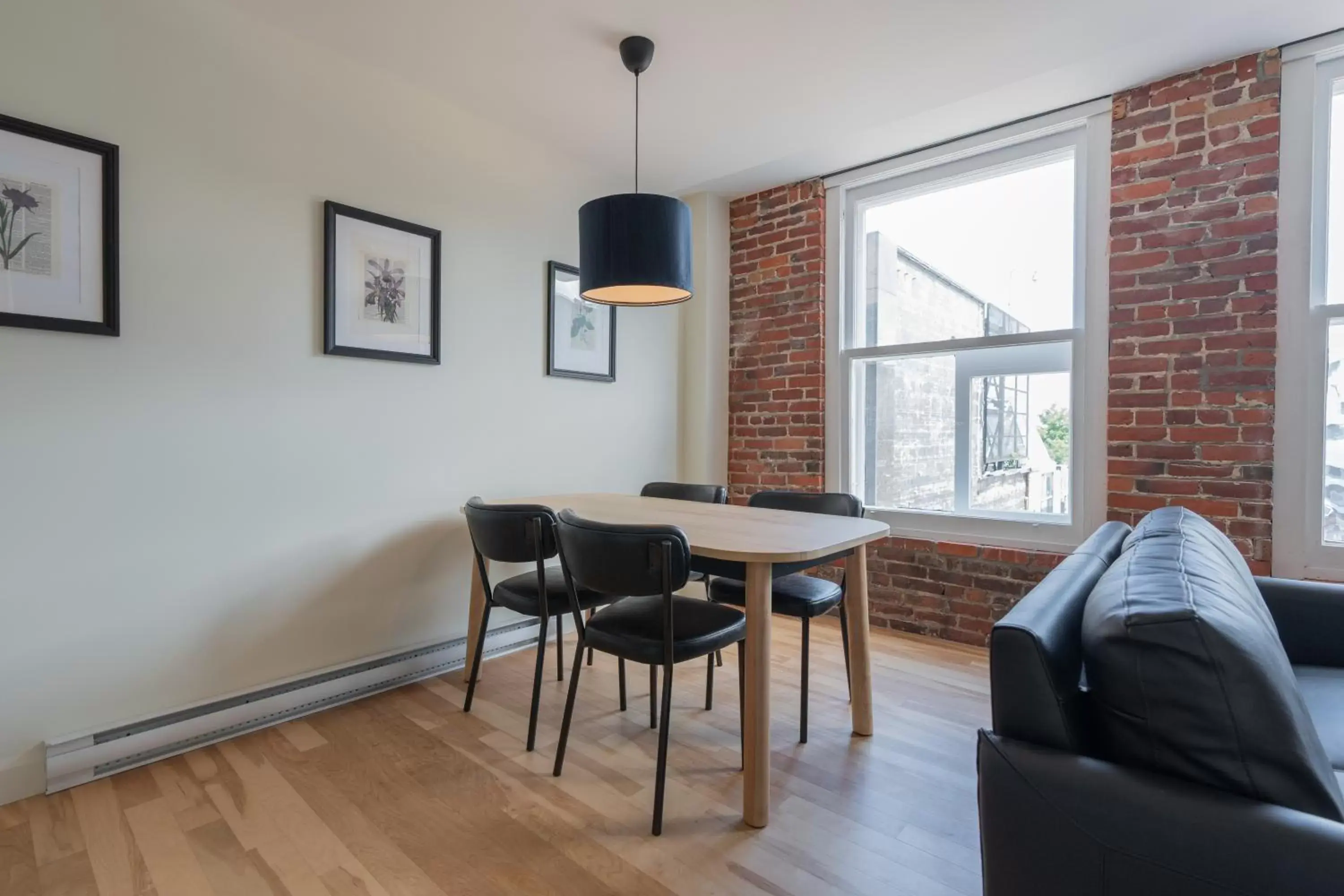 Seating Area in Les Lofts de la Barricade - Par les Lofts Vieux-Québec