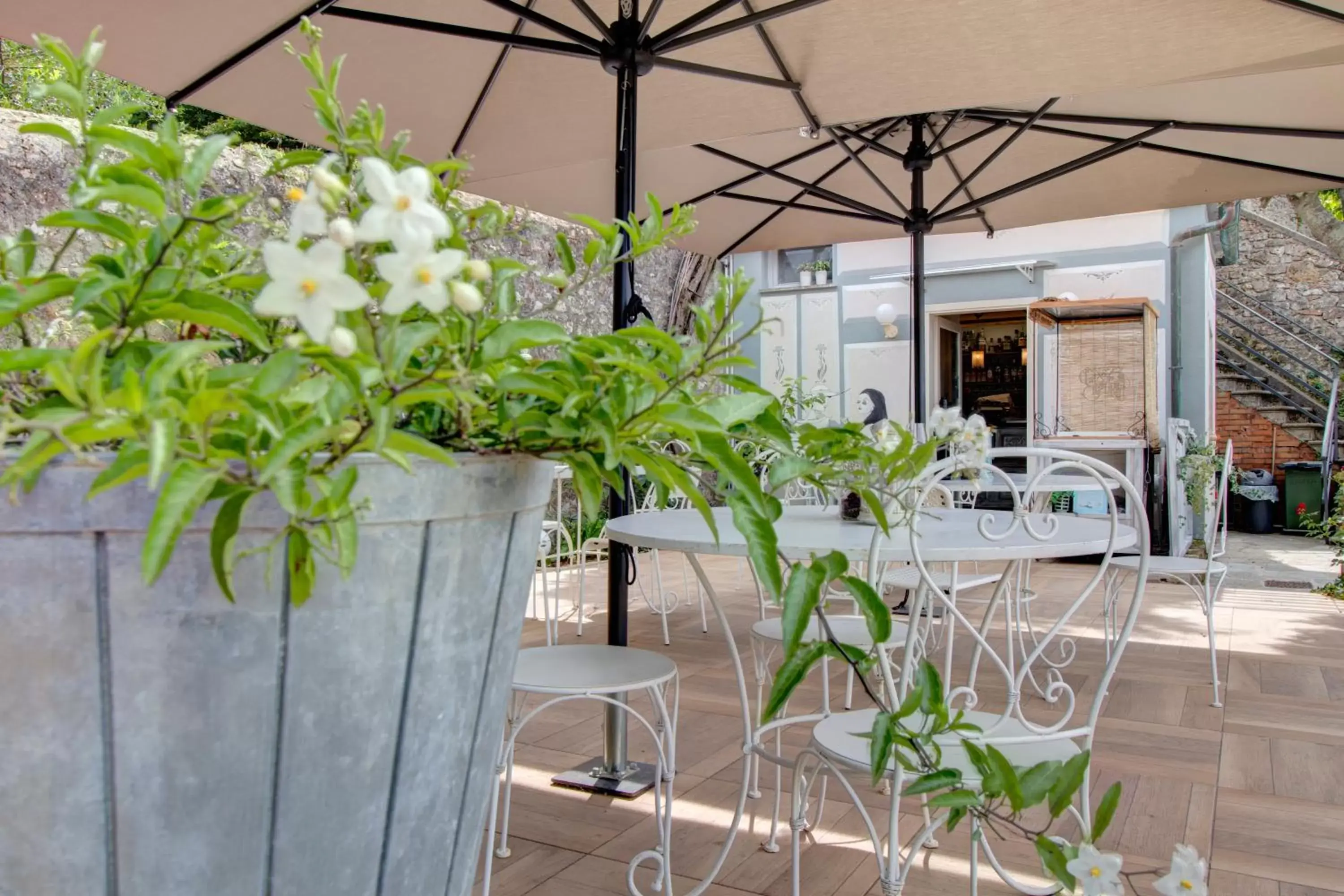 Balcony/Terrace in Albergo Etruria