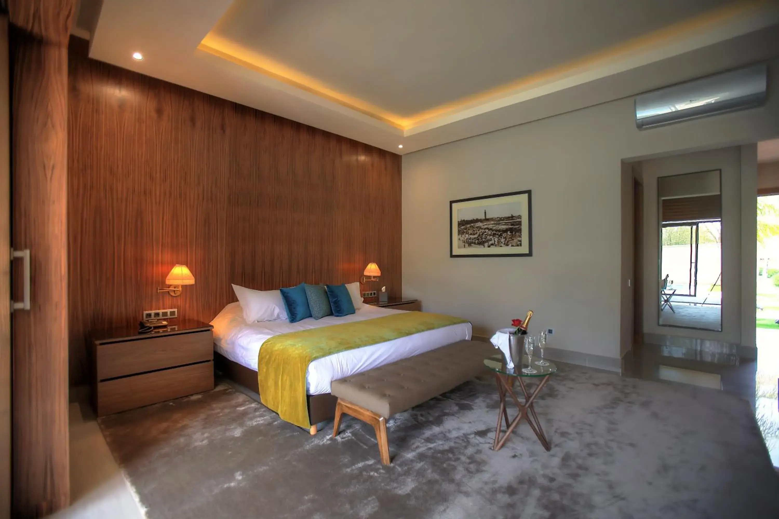 Bed in Sirayane Boutique Hotel & Spa Marrakech