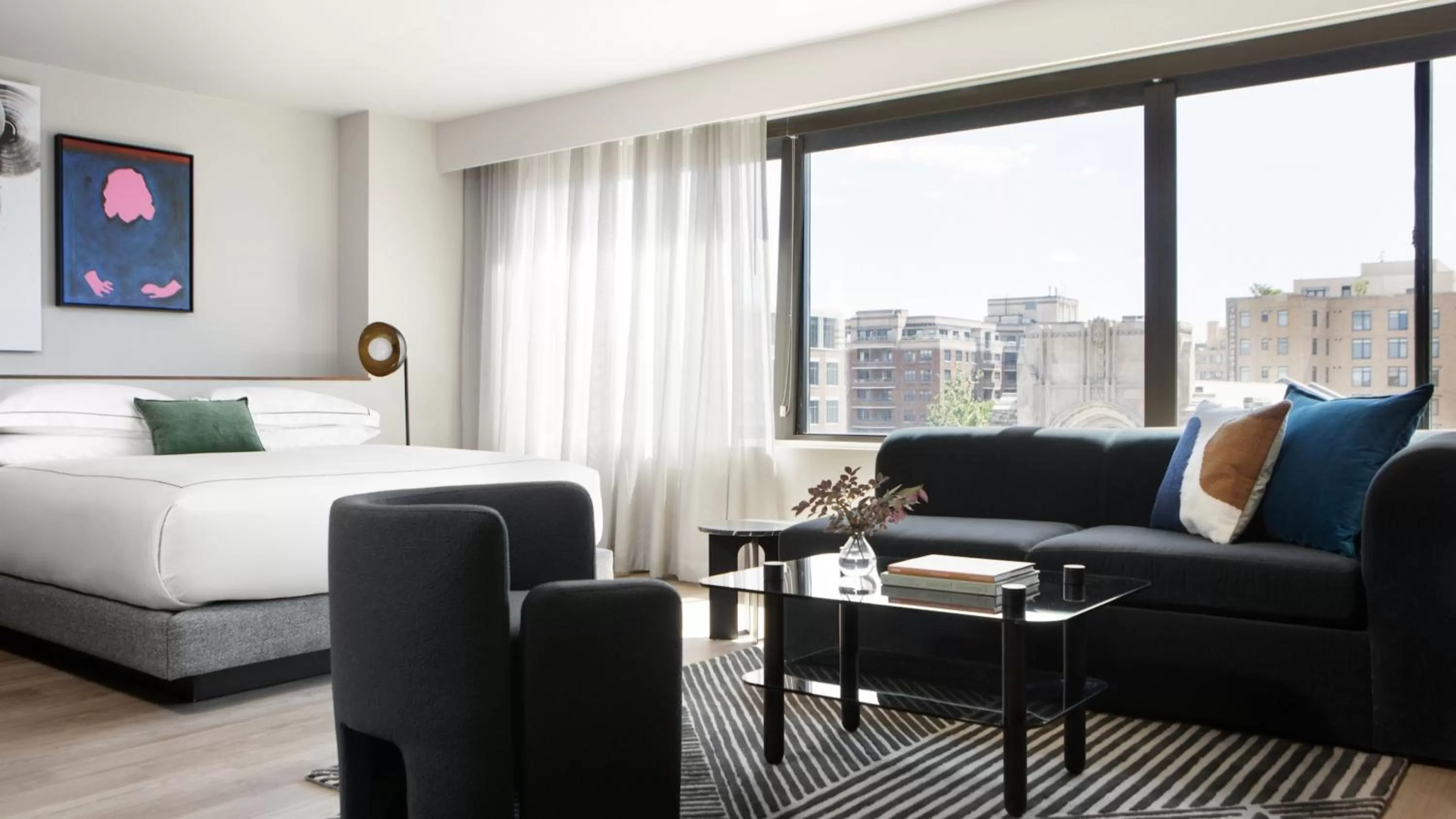 Photo of the whole room, Bed in Kimpton Banneker Hotel by IHG