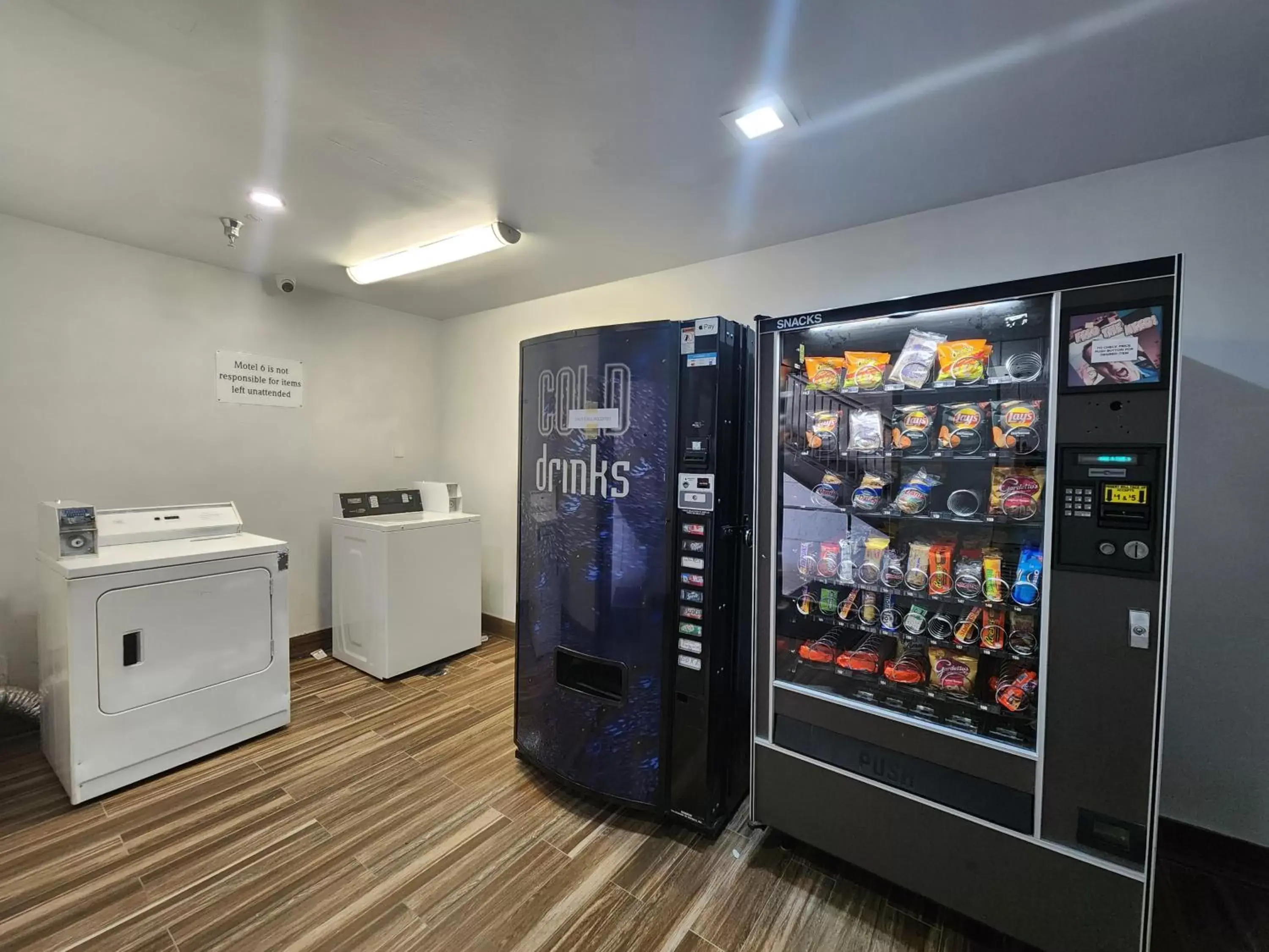 vending machine in Motel 6-Ennis, TX