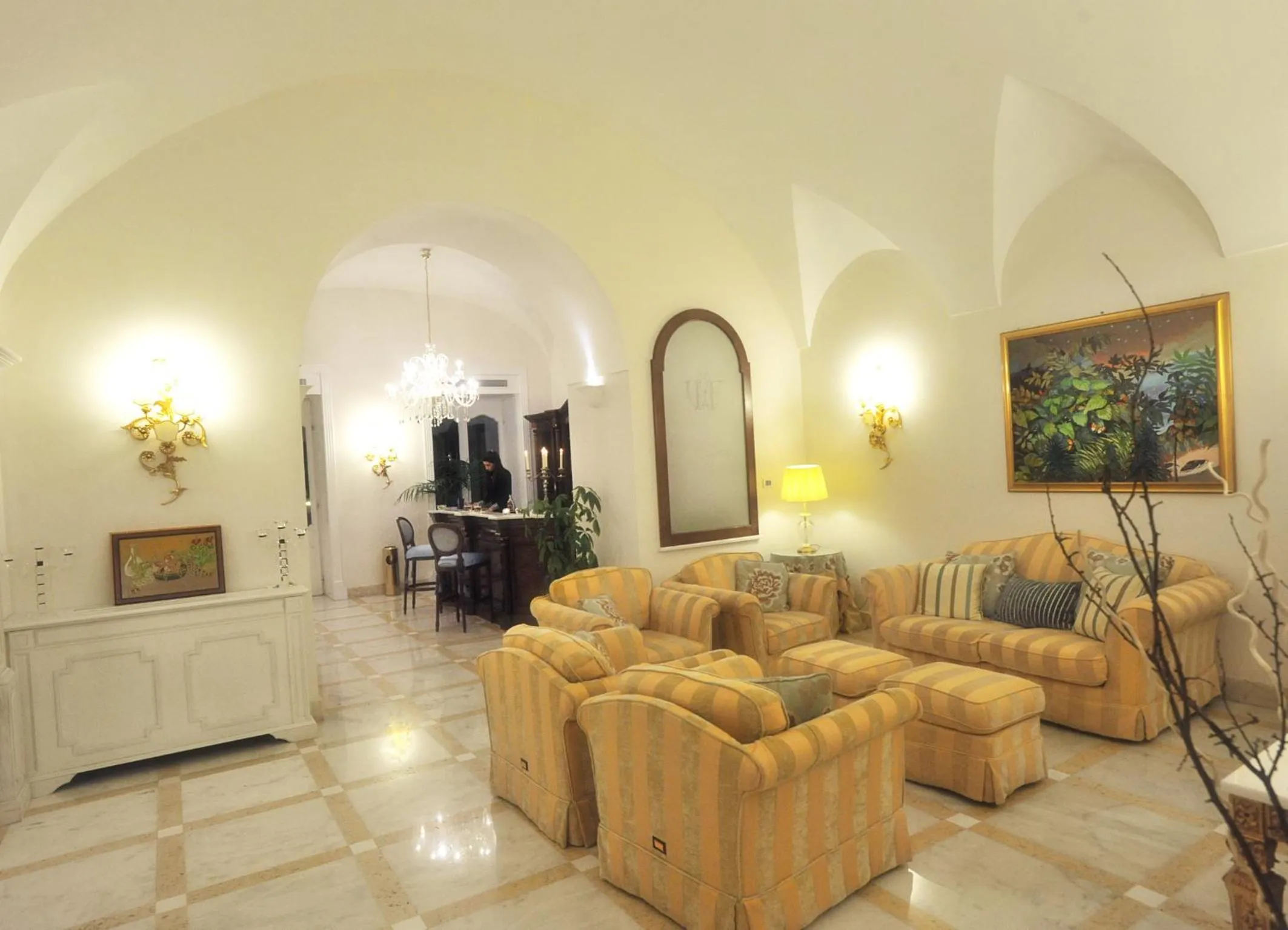 Lobby or reception in Hotel Villa Fraulo