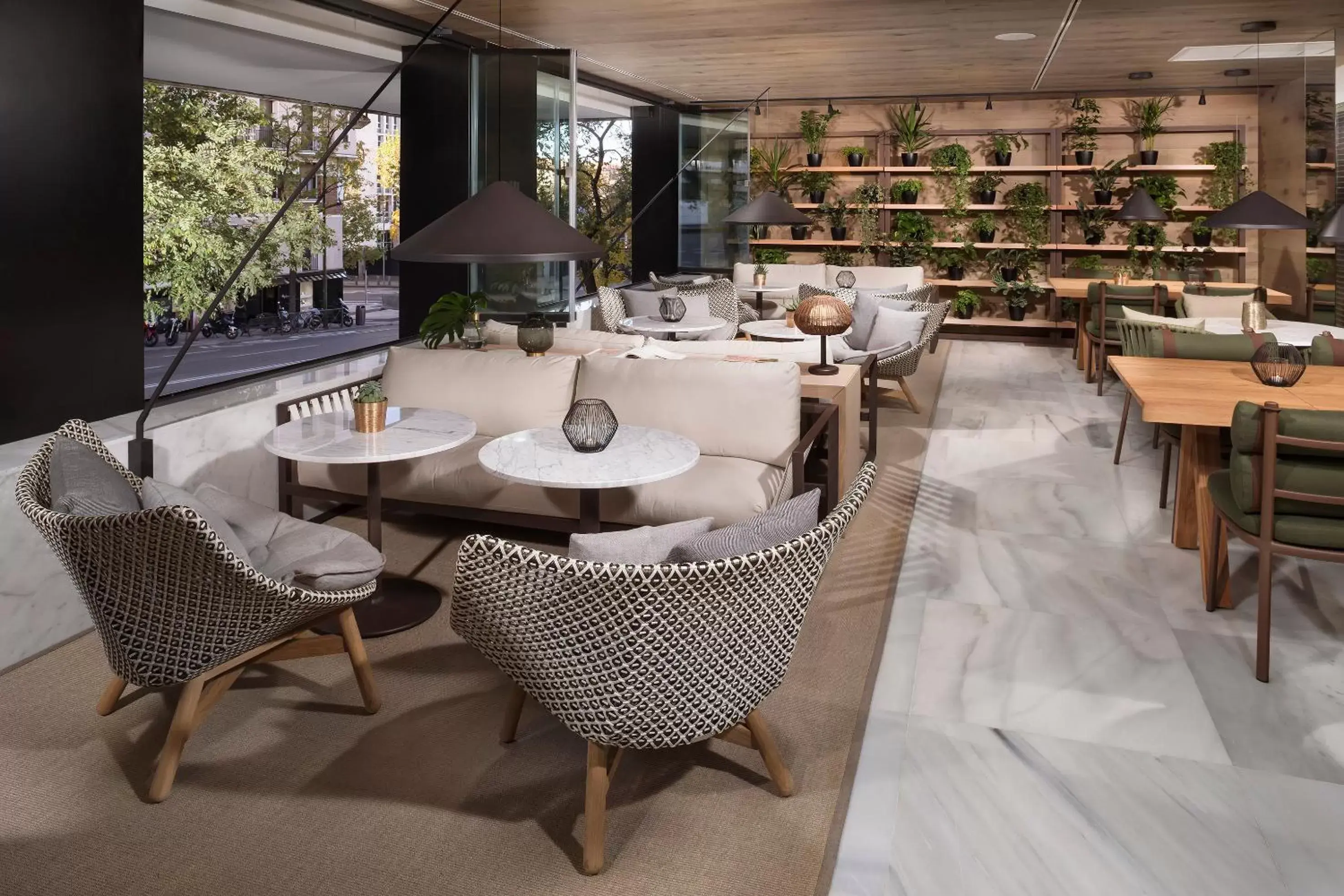 Lounge or bar, Restaurant/Places to Eat in Melia Madrid Serrano