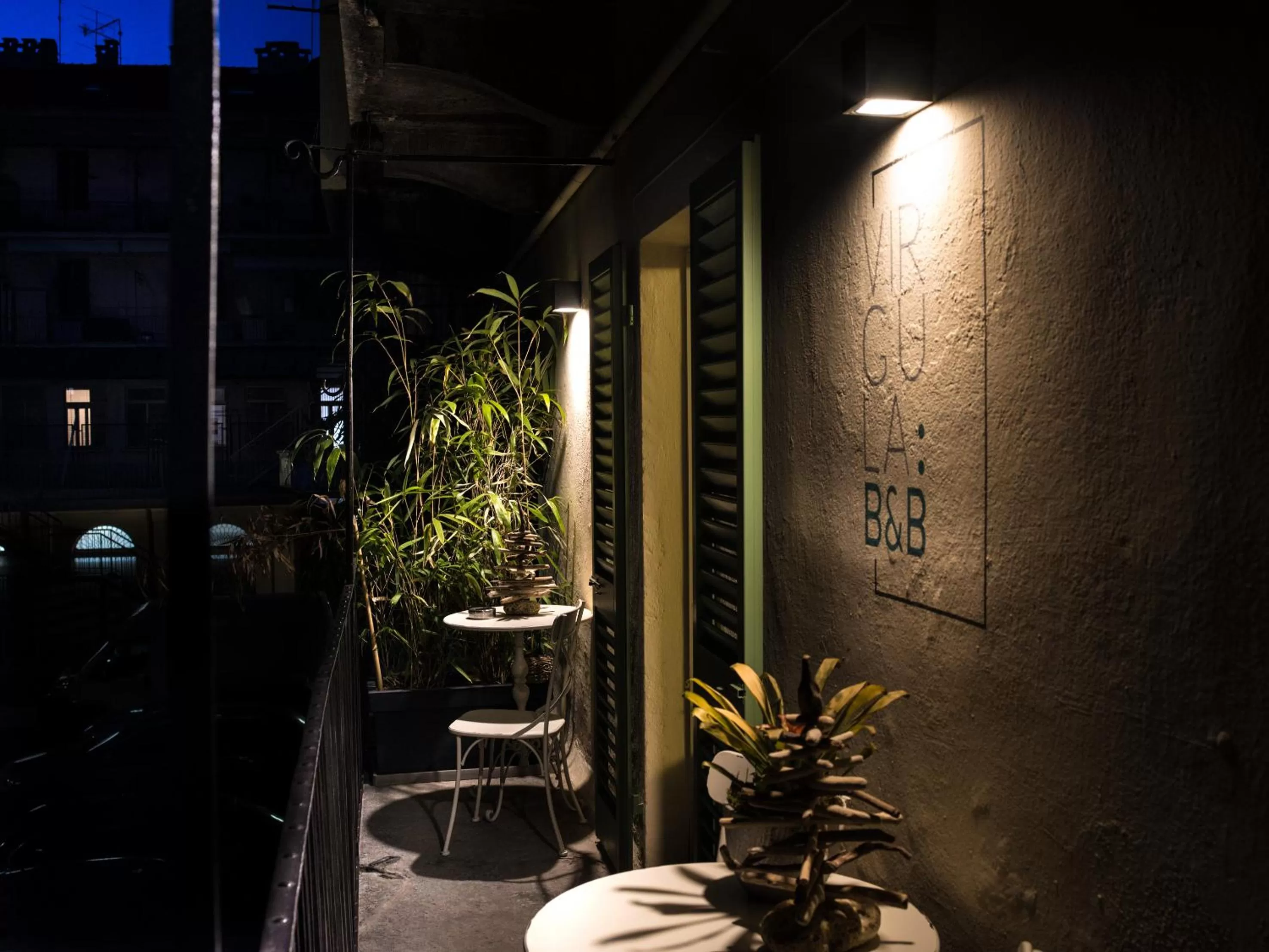 Facade/entrance in Virgula B&B