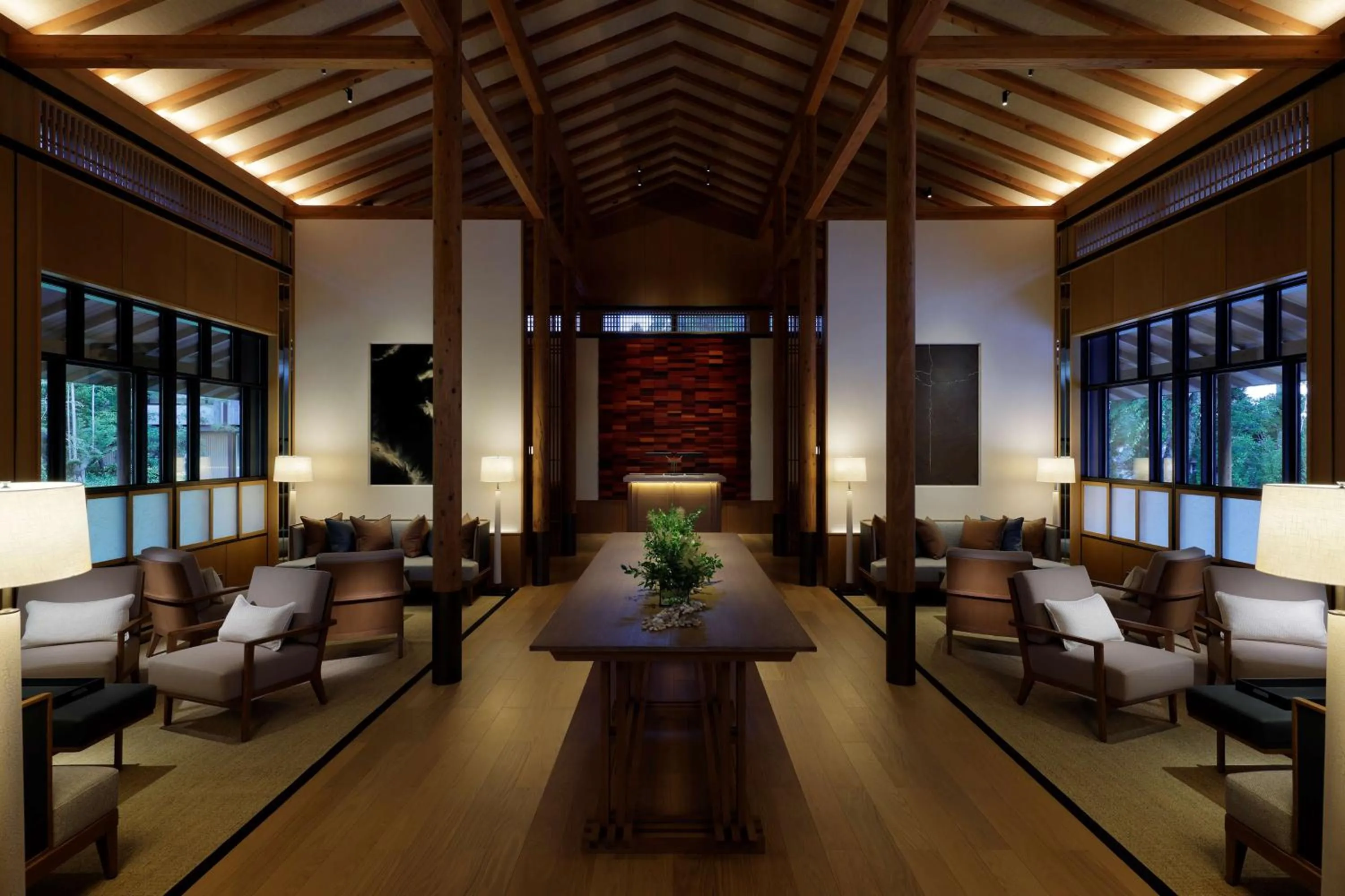 Lobby or reception in ROKU KYOTO, LXR Hotels & Resorts by Hilton