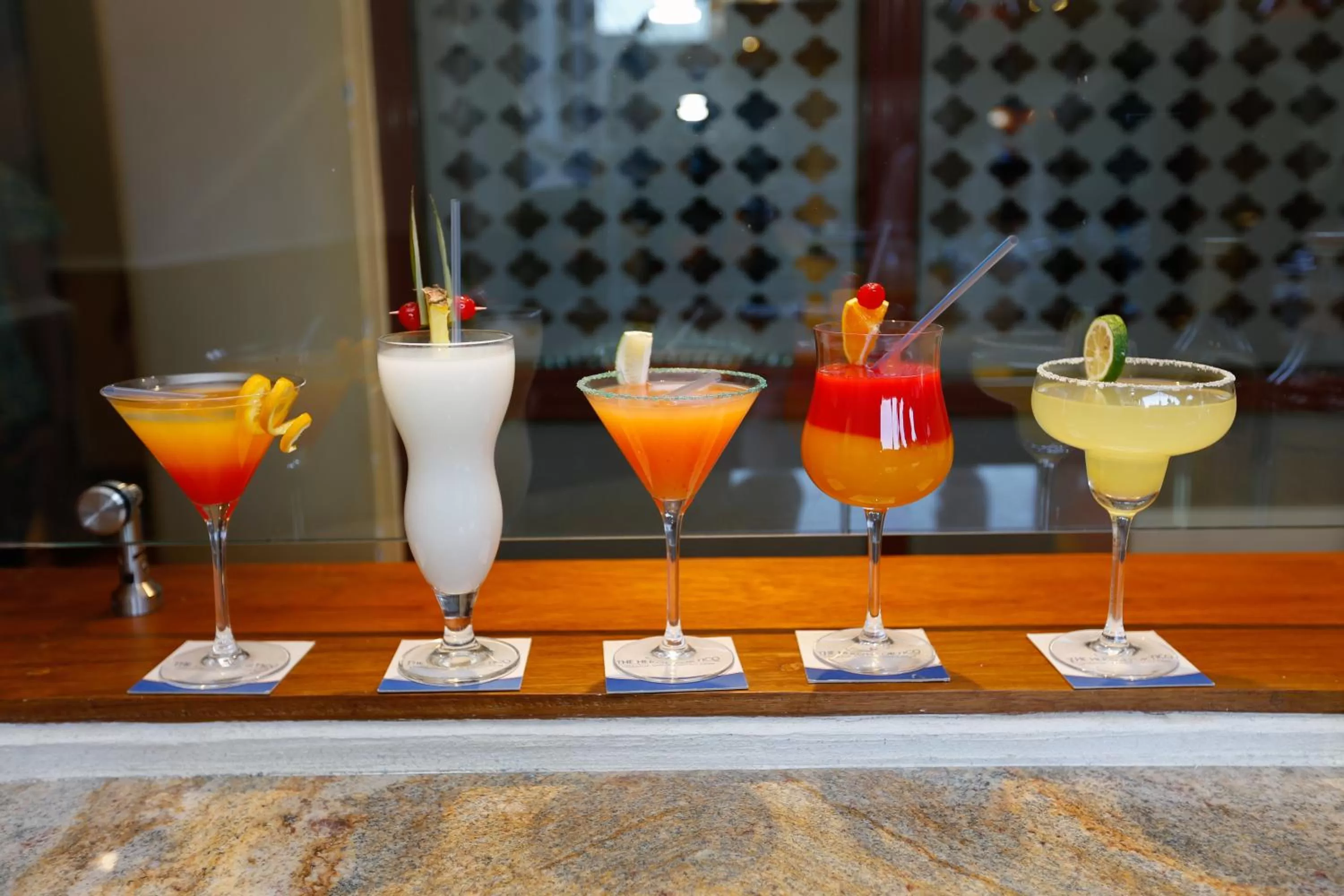 Drinks in The Heron By Sarovar Portico India