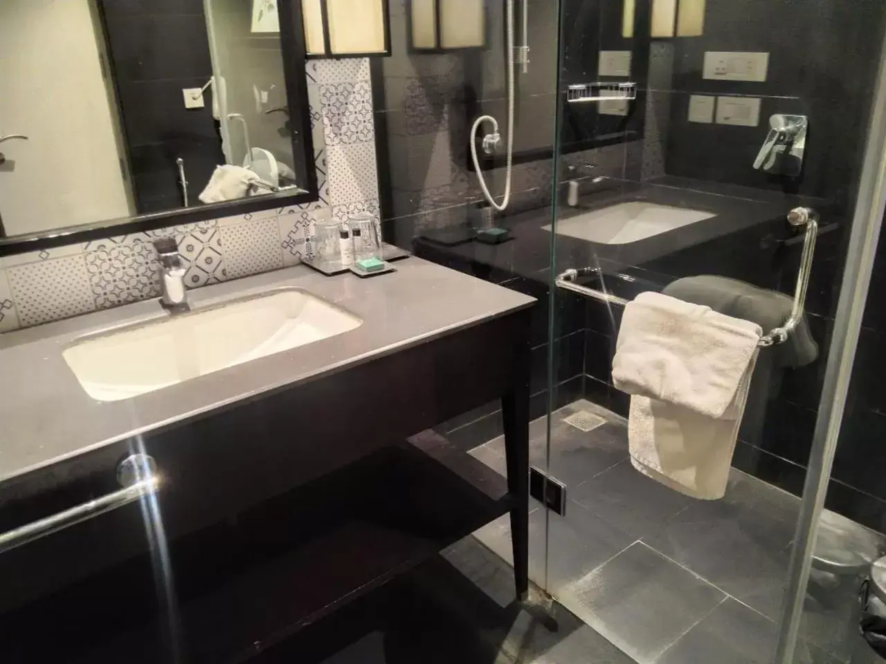 Bathroom in Country Inn & Suites By Radisson Jammu