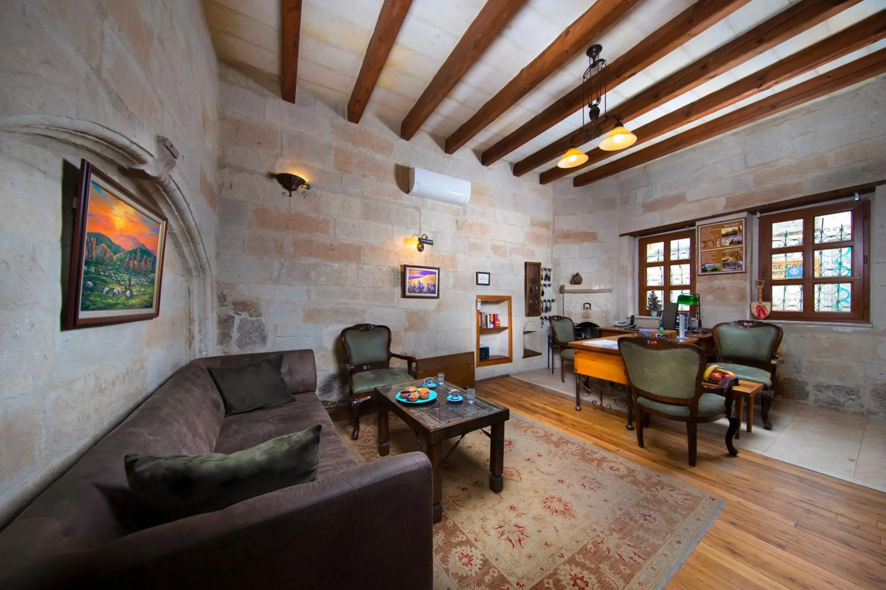 Property building, Seating Area in Terra Cave Hotel