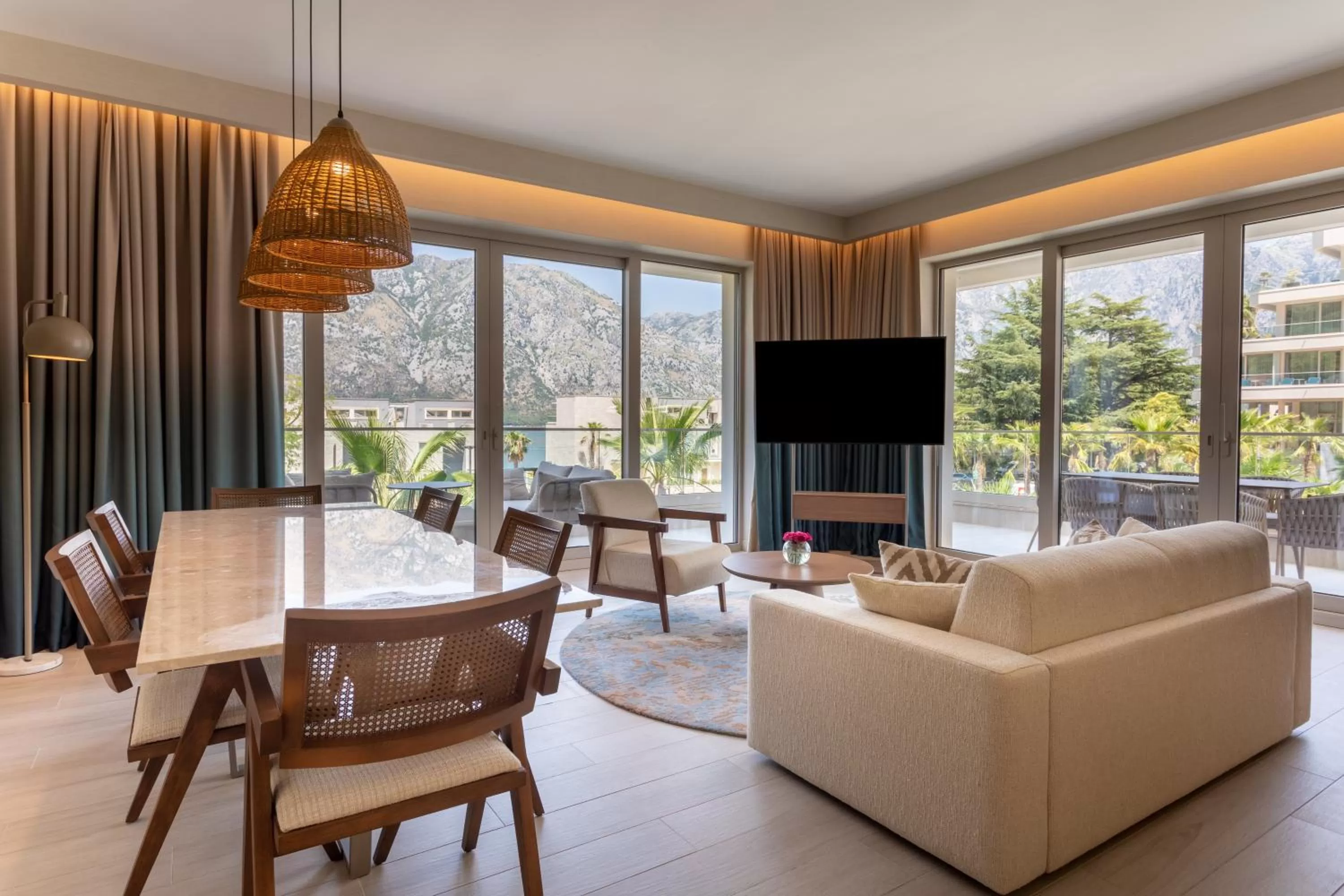 Living room in Hyatt Regency Kotor Bay Resort