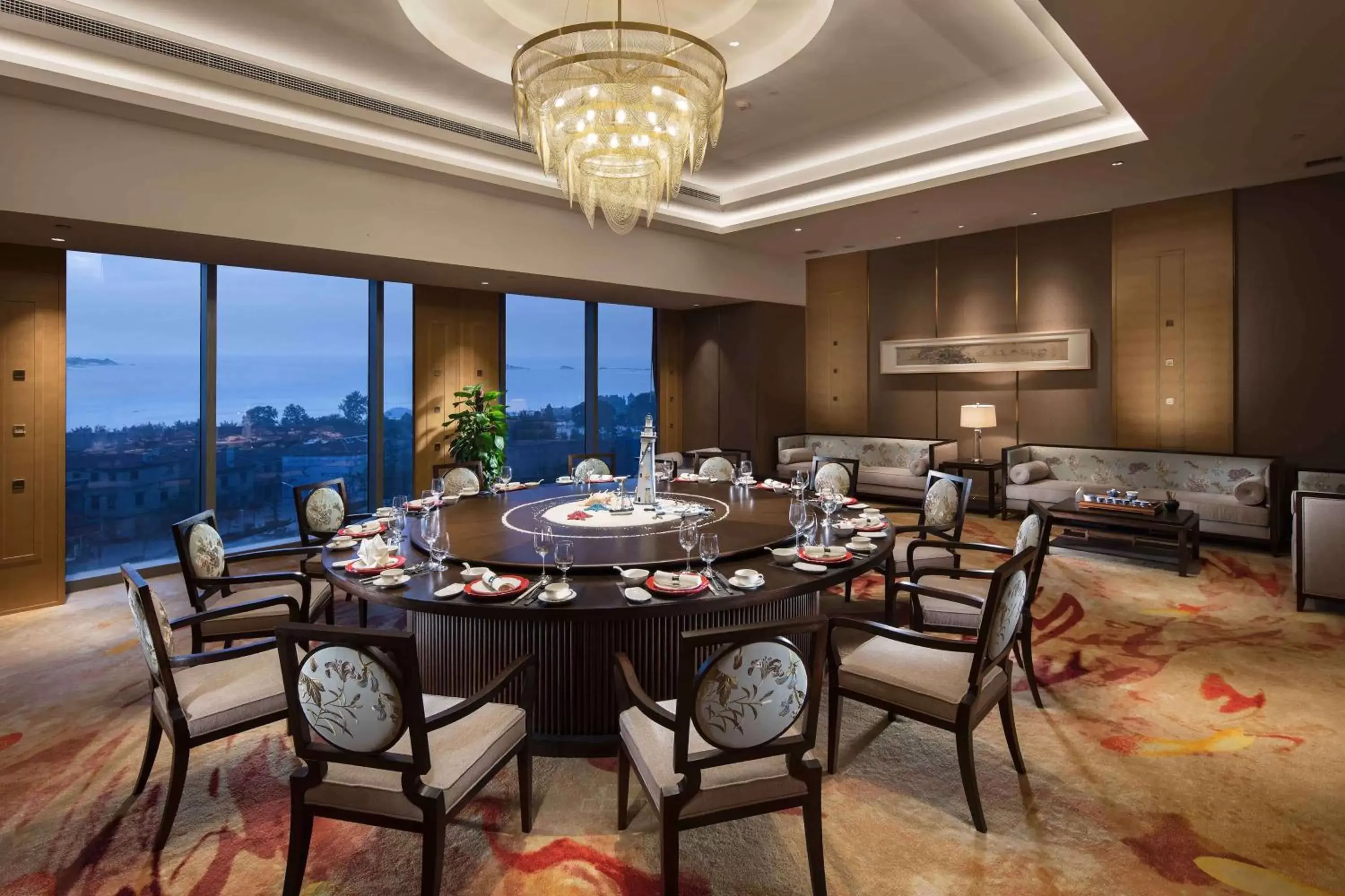 Meeting/conference room in Hilton Yantai