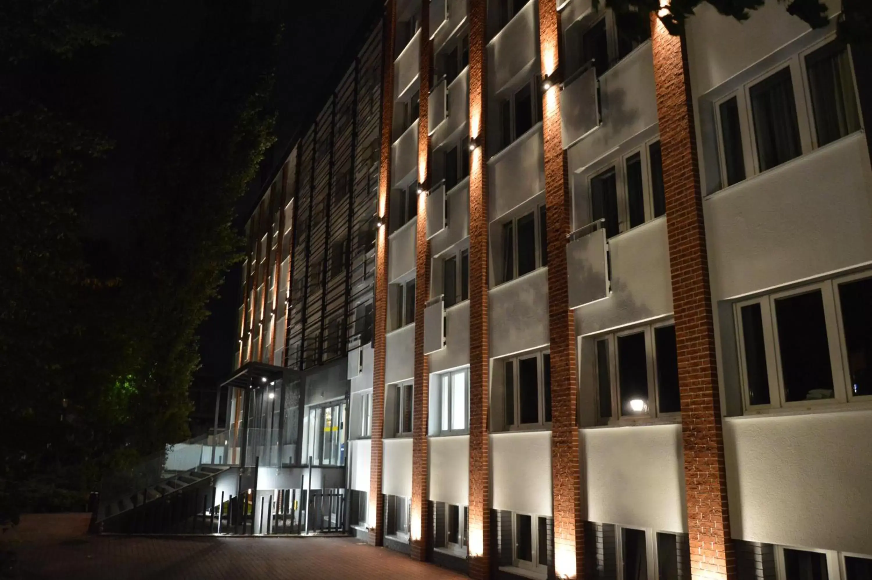 Property building in Hotel Halo Toruń Property building in Hotel Halo Toruń