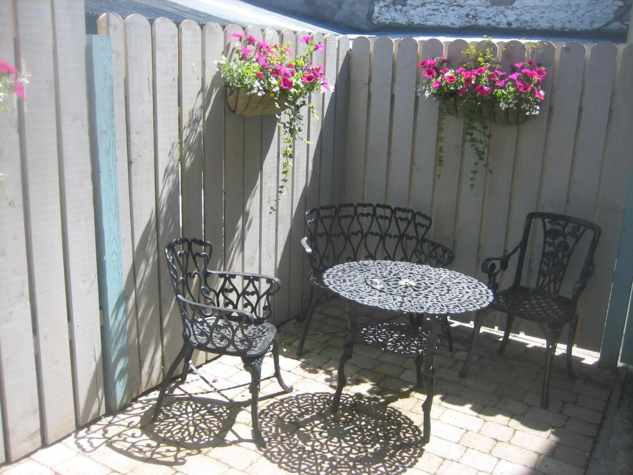 Patio in Ashleigh Guest House