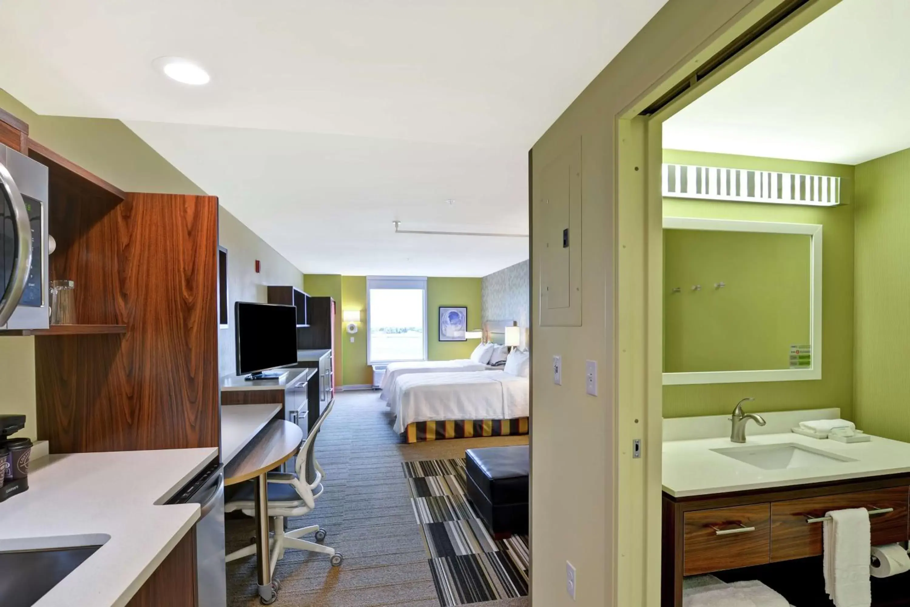 Photo of the whole room in Home2 Suites By Hilton Helena Photo of the whole room in Home2 Suites By Hilton Helena