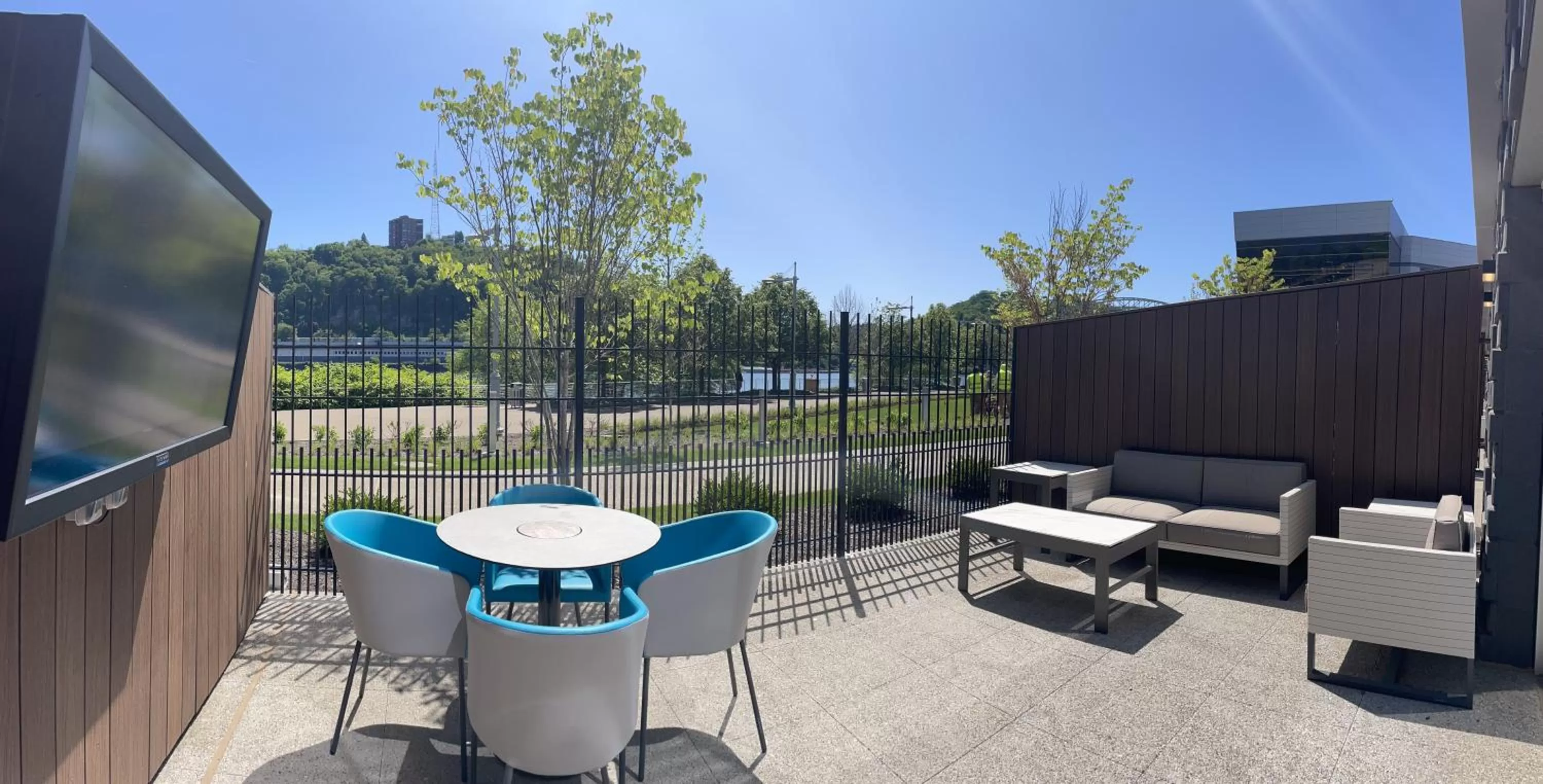 Natural landscape in The Landing Hotel at Rivers Casino Pittsburgh